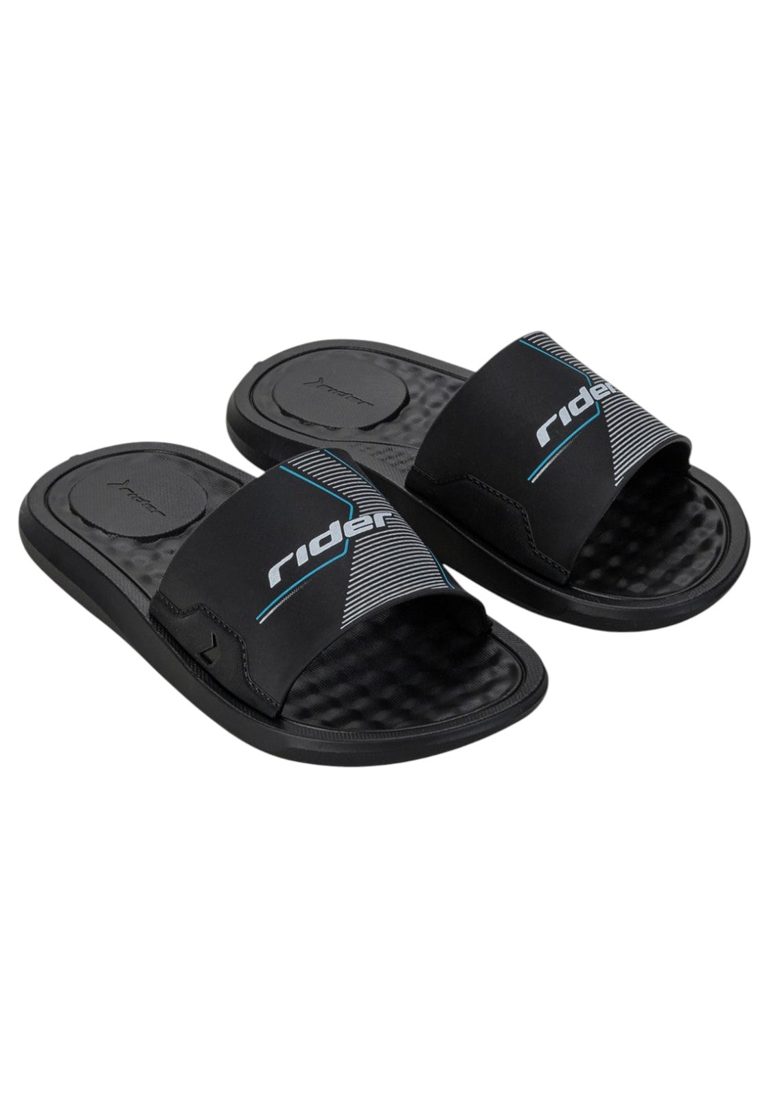 CIABATTE-INFRADITO Nero/bianco Rider