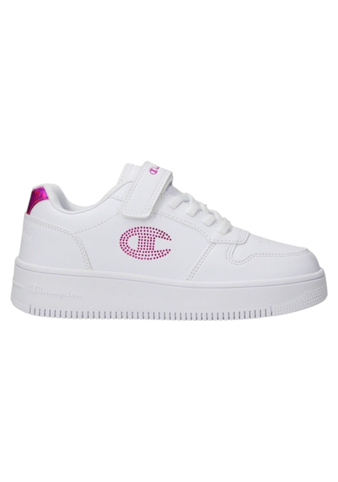 SCARPE Bianco/fucsia Champion
