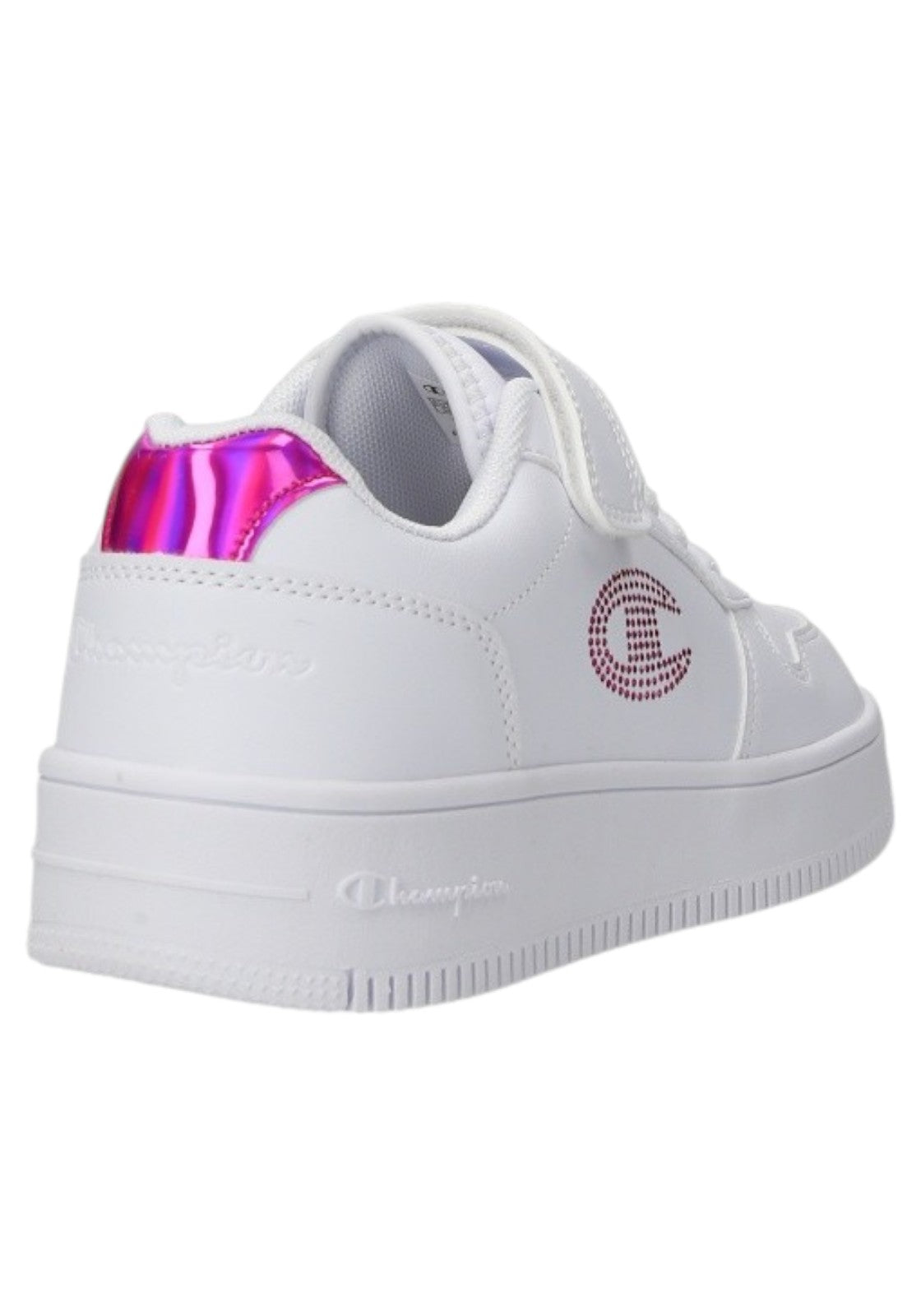 SCARPE Bianco/fucsia Champion