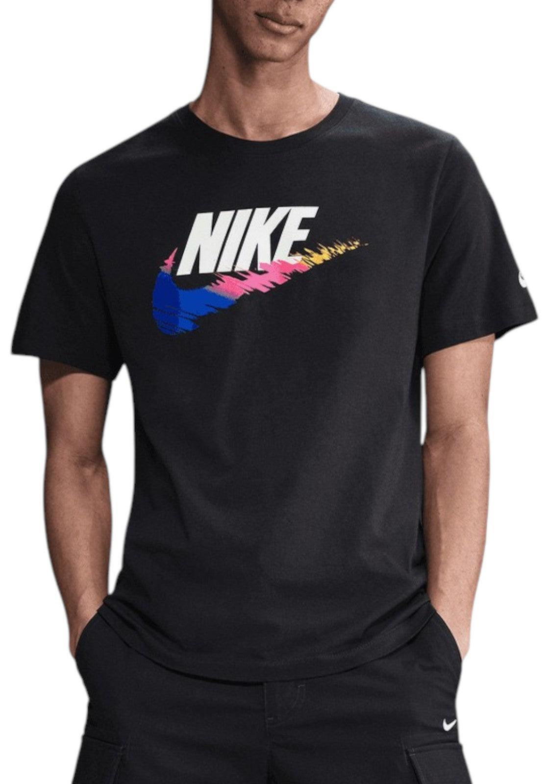 T-SHIRT E CANOTTE Nero/fucsia Nike