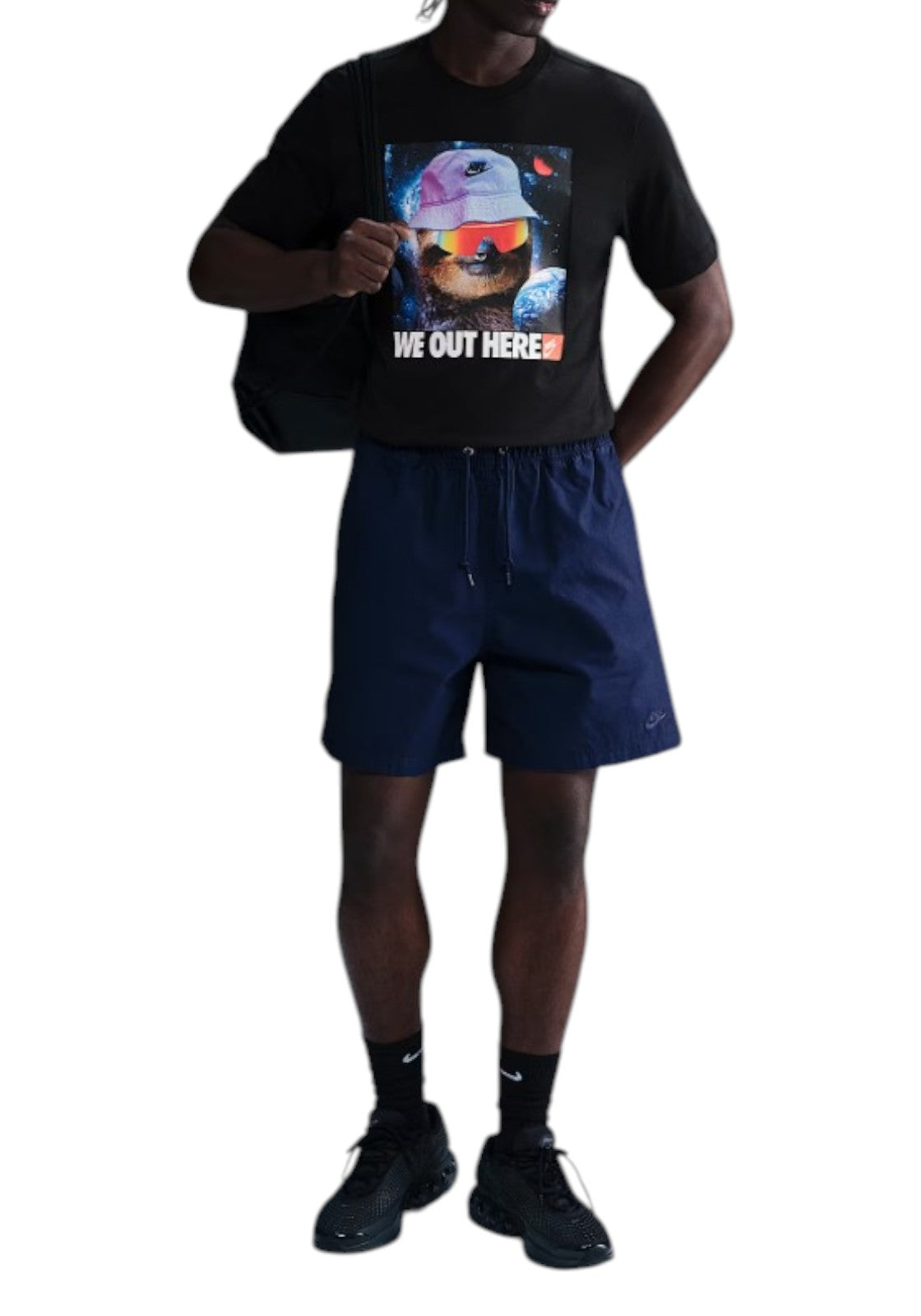 T-SHIRT E CANOTTE Nero/blu Nike