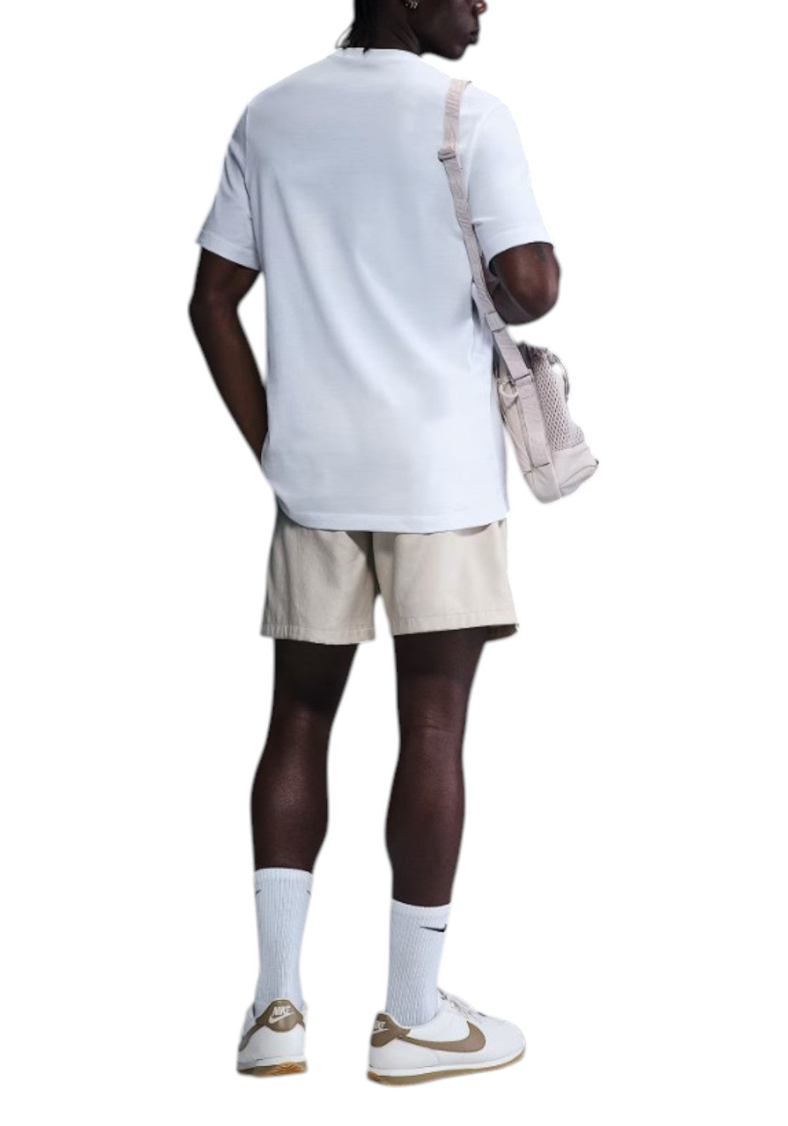 T-SHIRT E CANOTTE Bianco/verde Nike