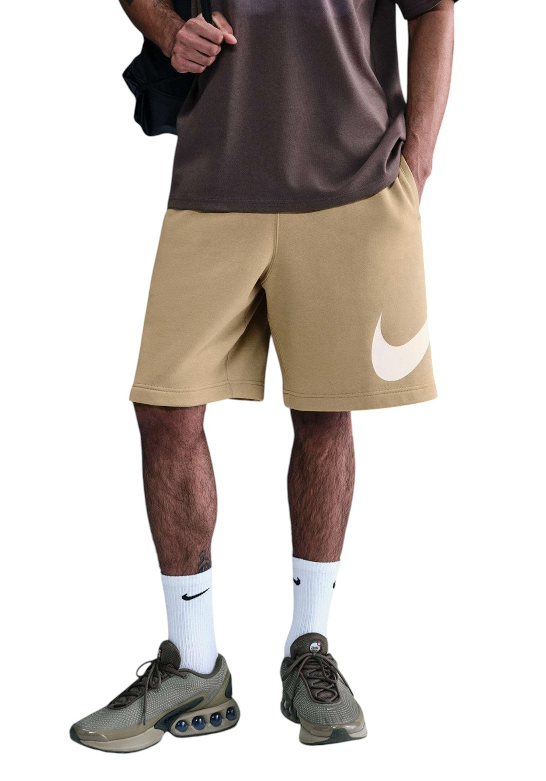 PANTALONCINI Beige/bianco Nike