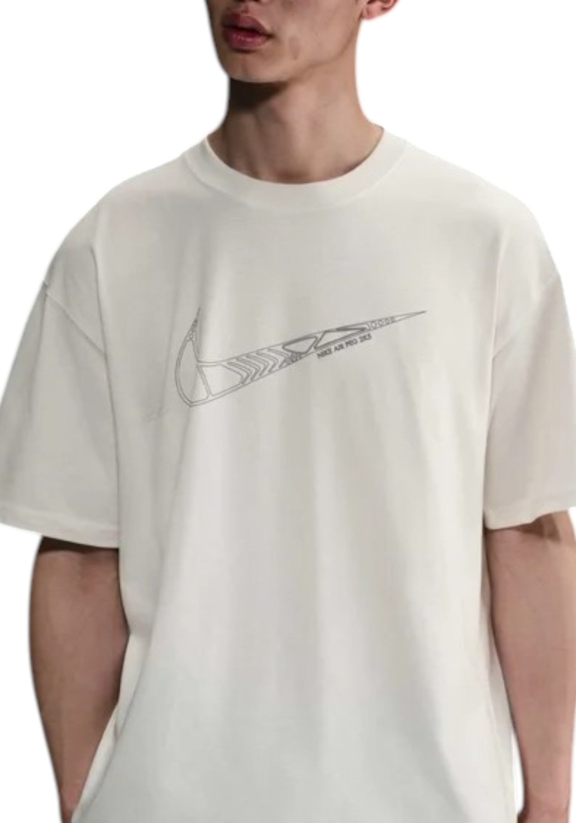 T-SHIRT E CANOTTE Bianco/nero Nike