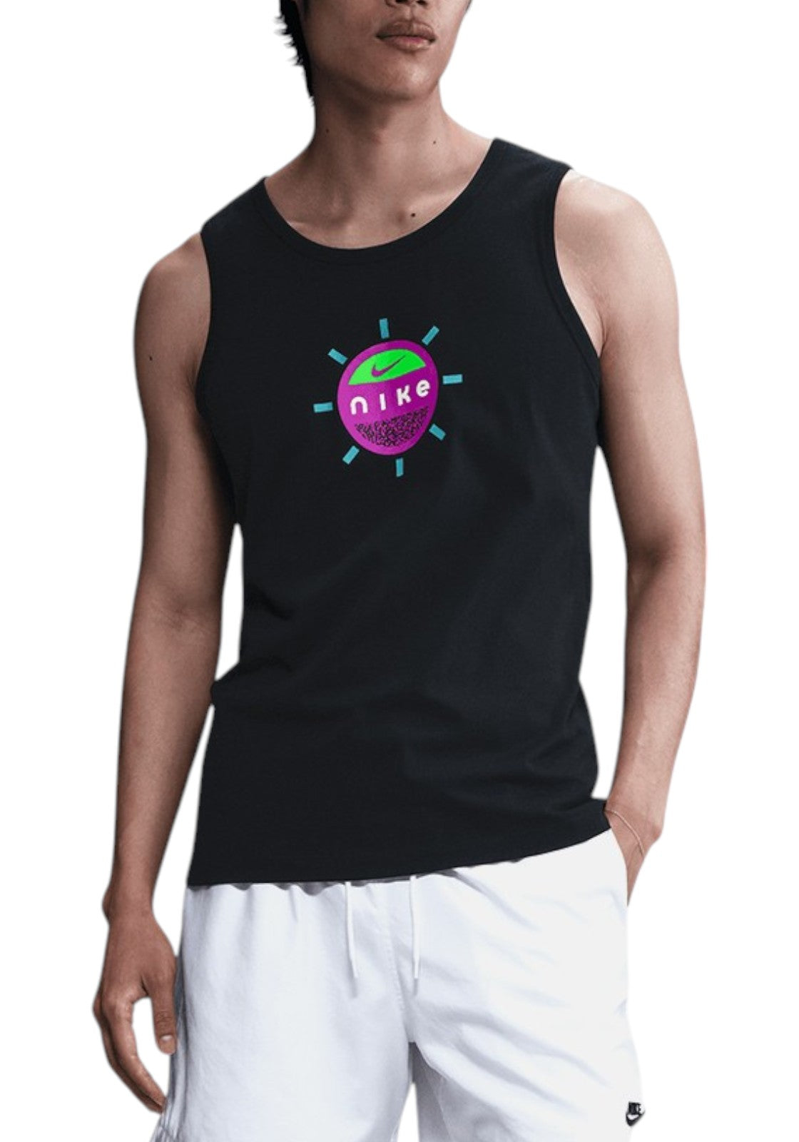 T-SHIRT E CANOTTE Nero/viola Nike