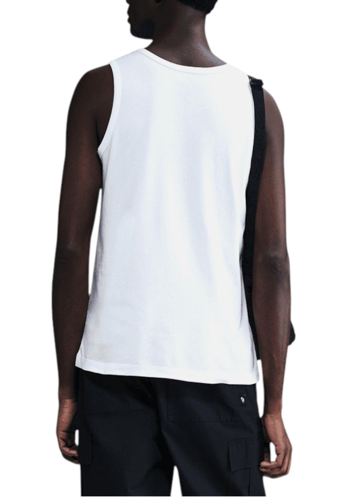 T-SHIRT E CANOTTE Bianco/arancio Nike