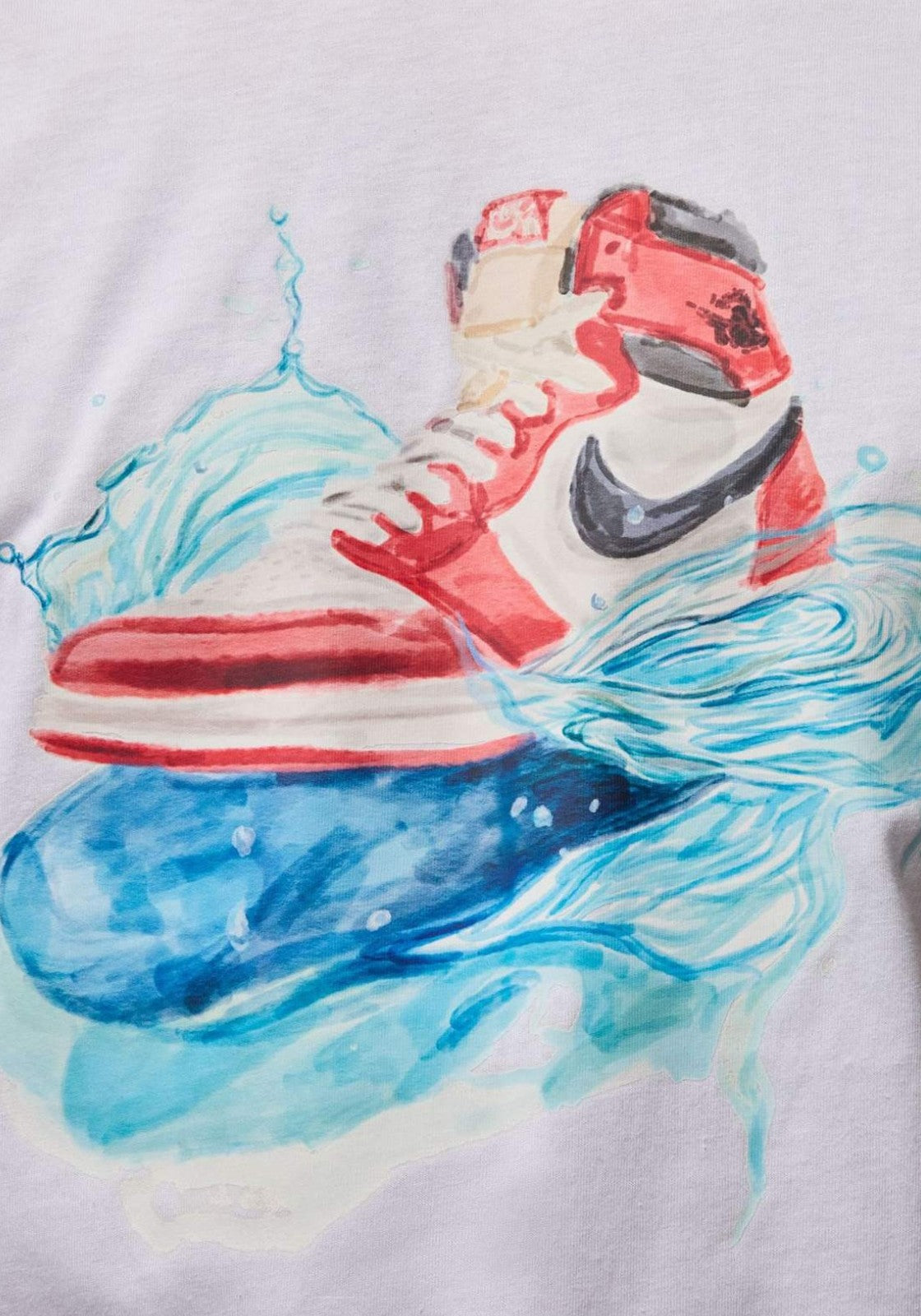 T-SHIRT E CANOTTE Bianco/celeste Nike