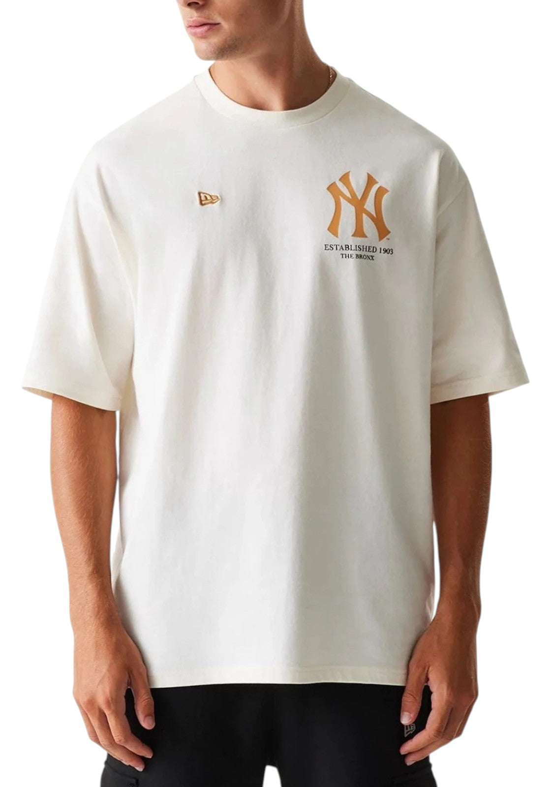 T-SHIRT E CANOTTE Beige/verde New Era