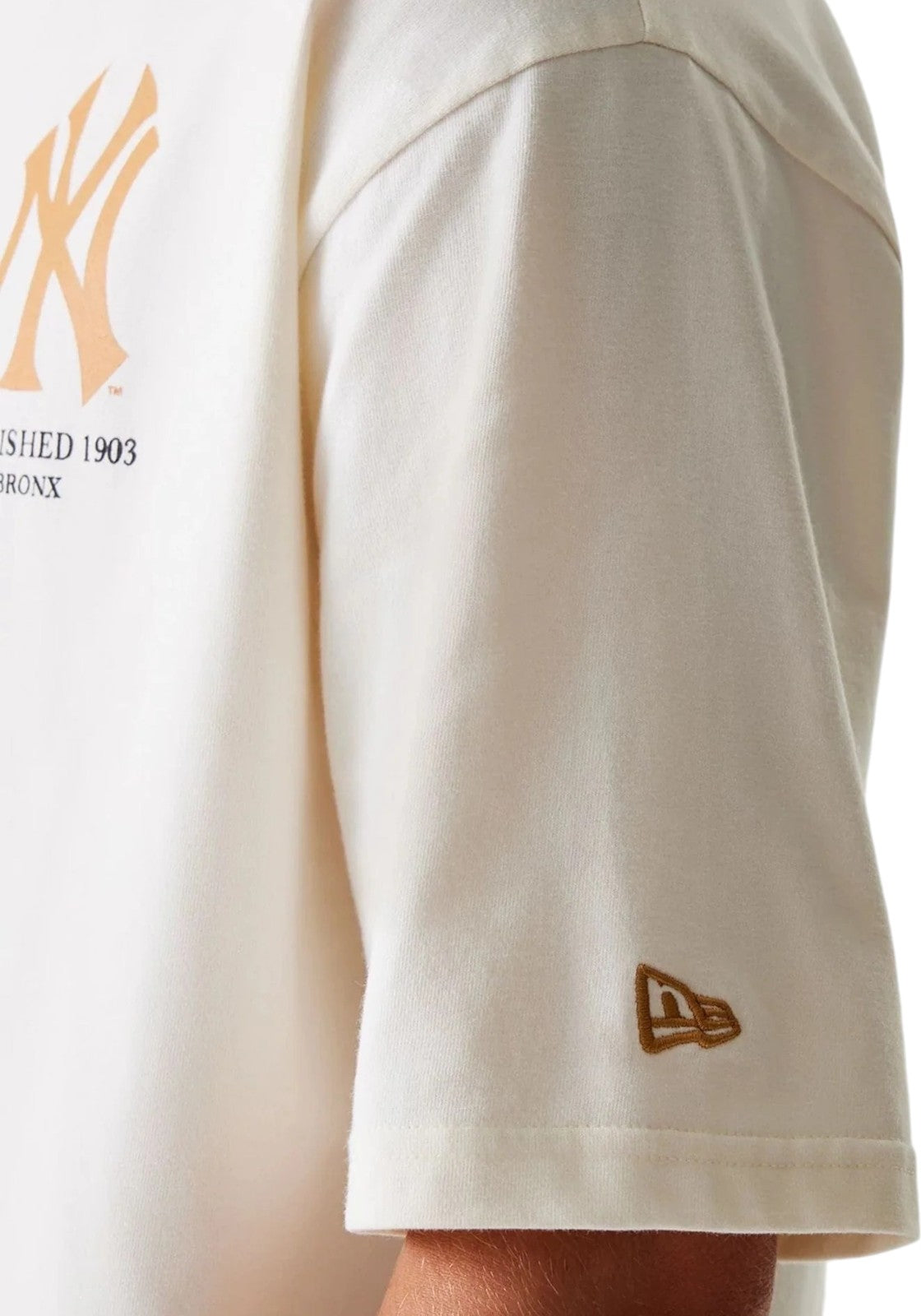 T-SHIRT E CANOTTE Beige/verde New Era