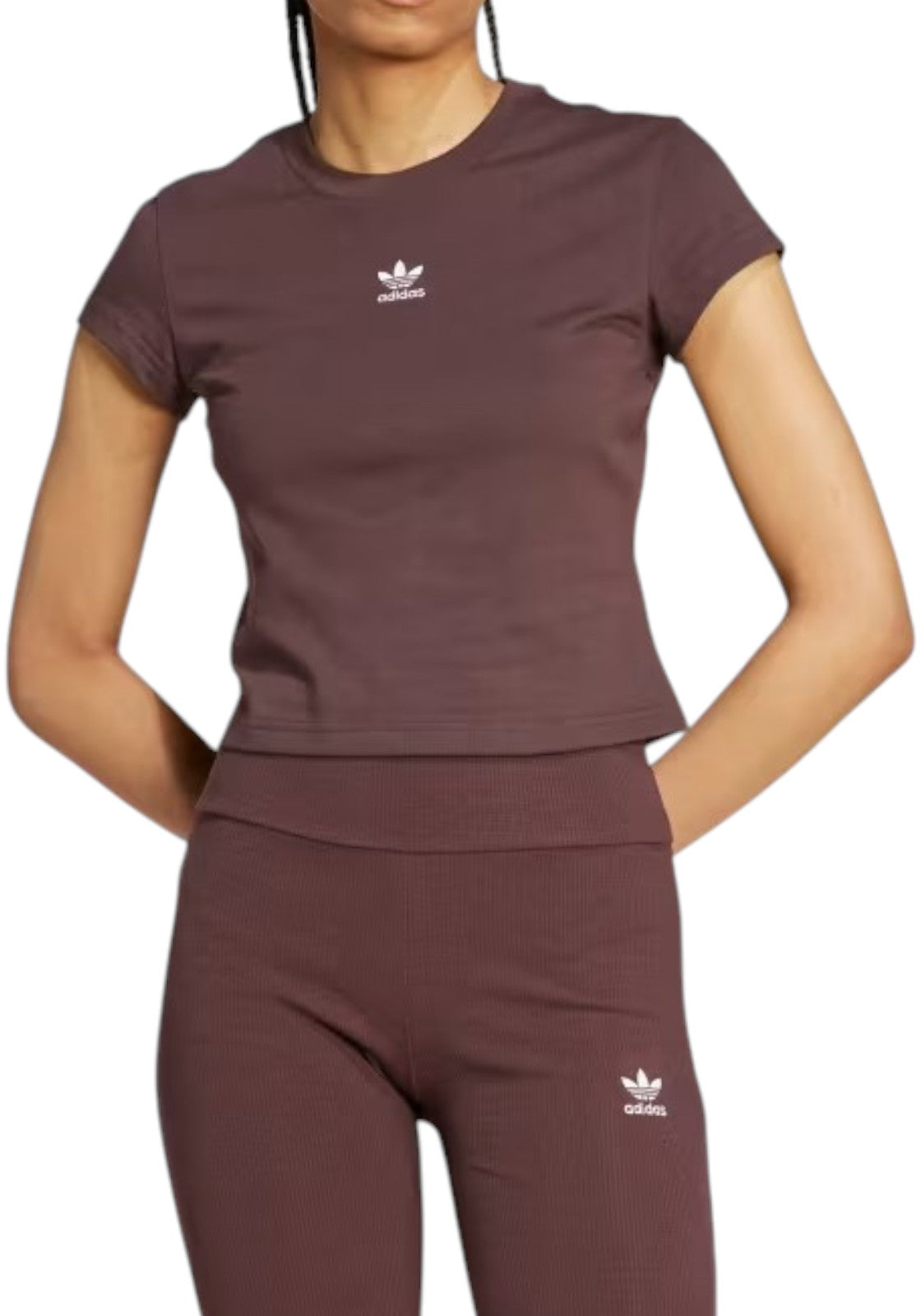 T-SHIRT E CANOTTE Prugna Adidas Originals