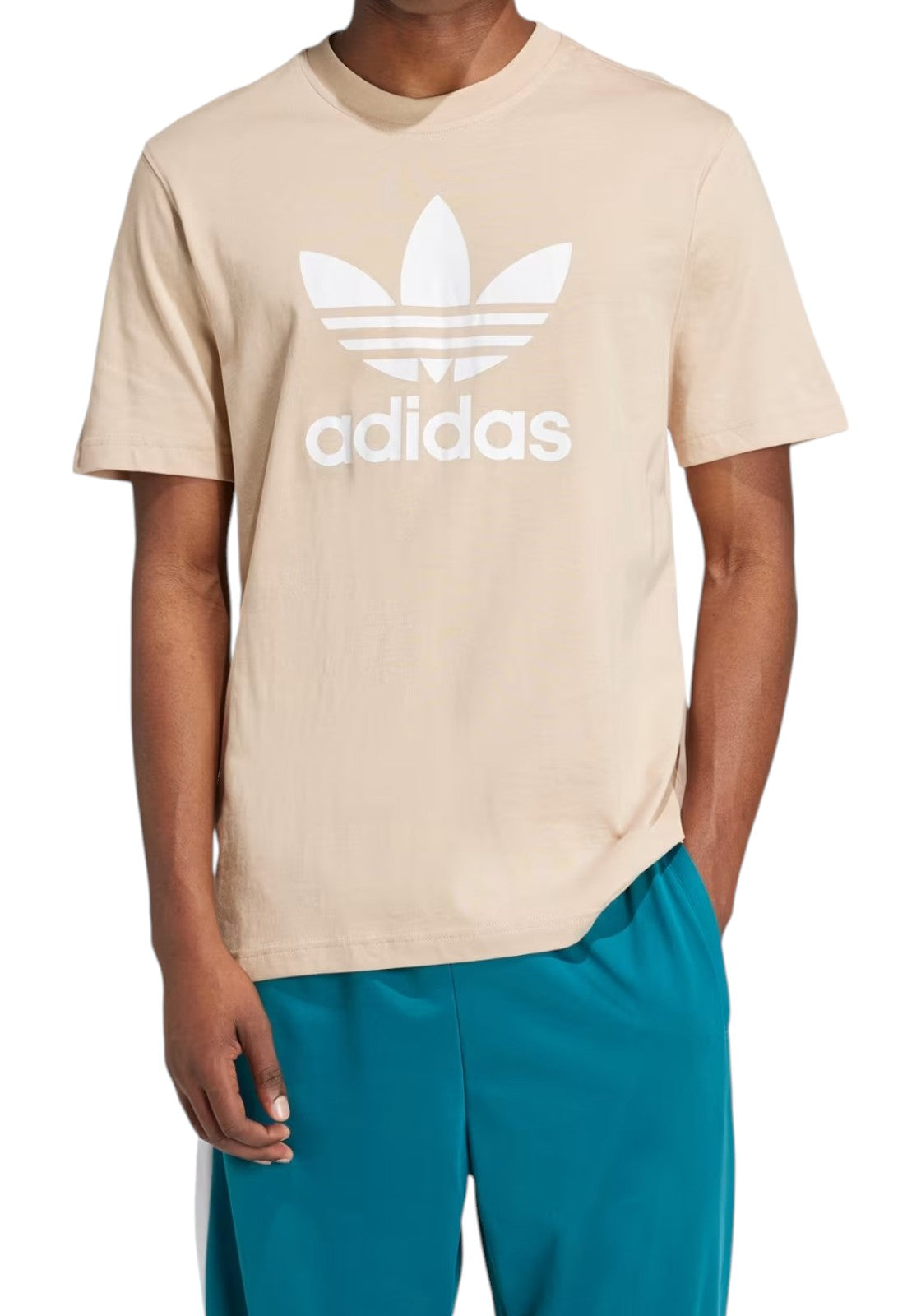 T-SHIRT E CANOTTE Beige/bianco Adidas Originals