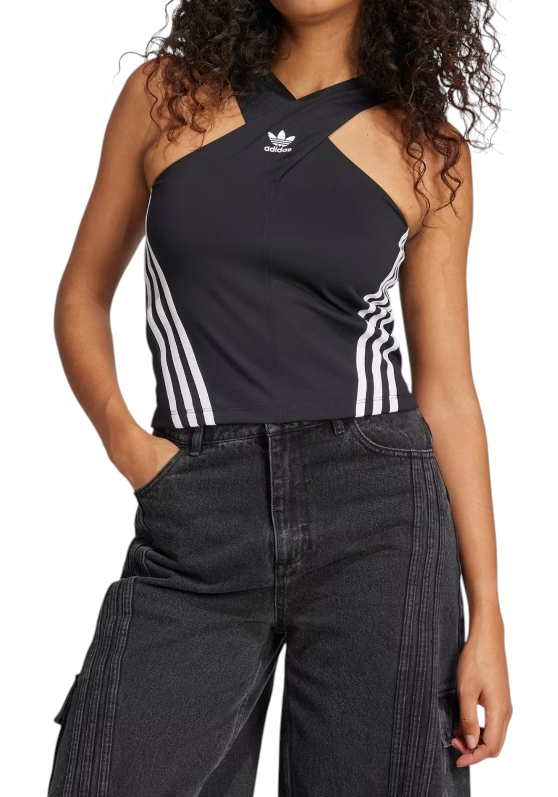 T-SHIRT E CANOTTE Nero/bianco Adidas Originals