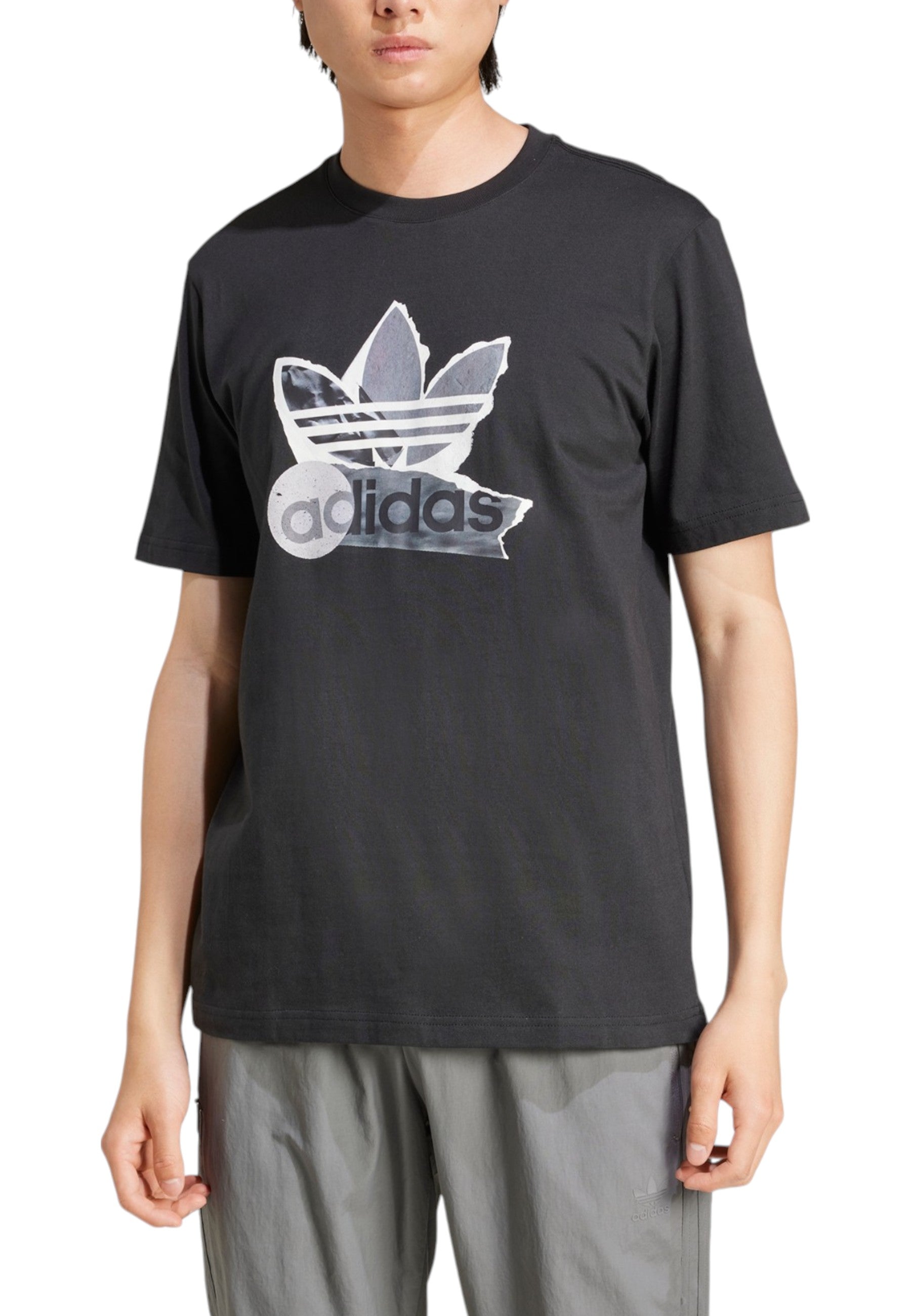 T-SHIRT E CANOTTE Nero/grigio Adidas Originals
