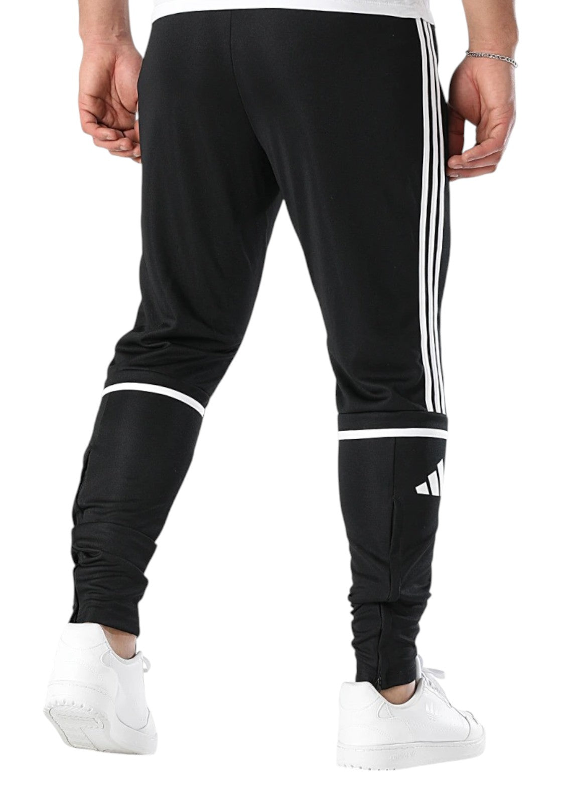 PANTALONI Nero/bianco Adidas