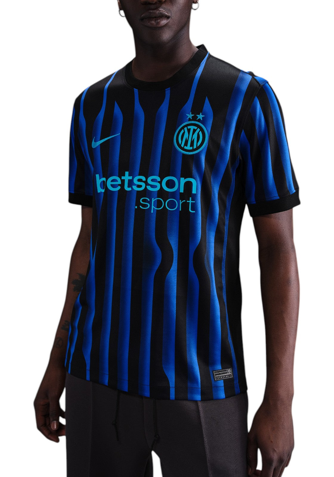 T-SHIRT E CANOTTE Nero/azzurro Nike