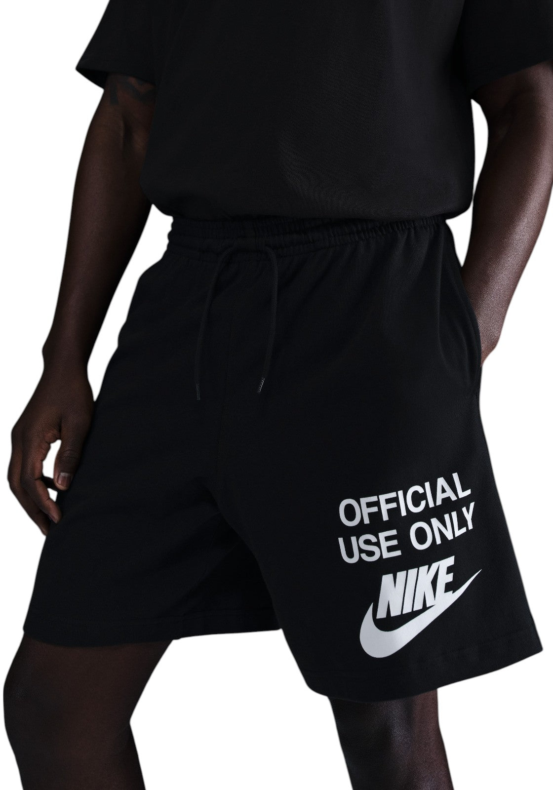 PANTALONCINI Nero/bianco Nike