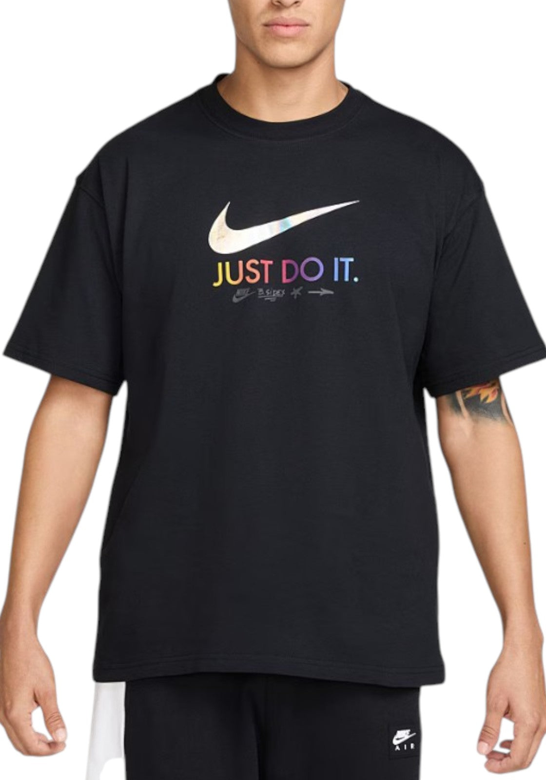 T-SHIRT E CANOTTE Nero/argento Nike