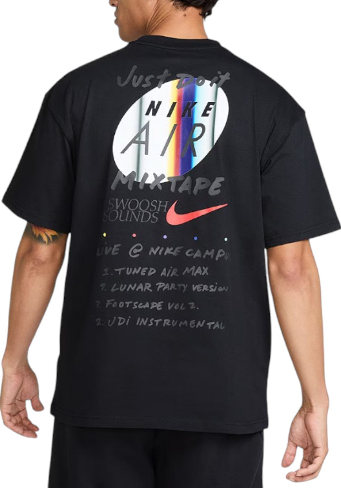 T-SHIRT E CANOTTE Nero/argento Nike