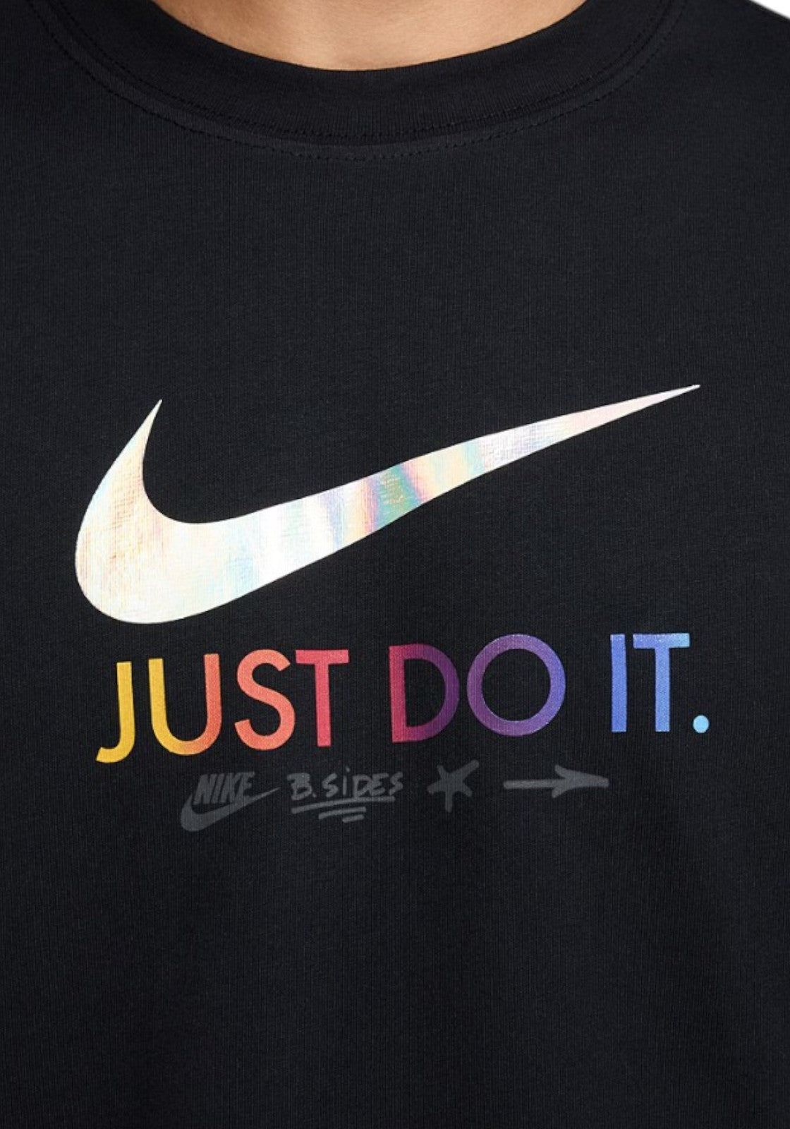 T-SHIRT E CANOTTE Nero/argento Nike