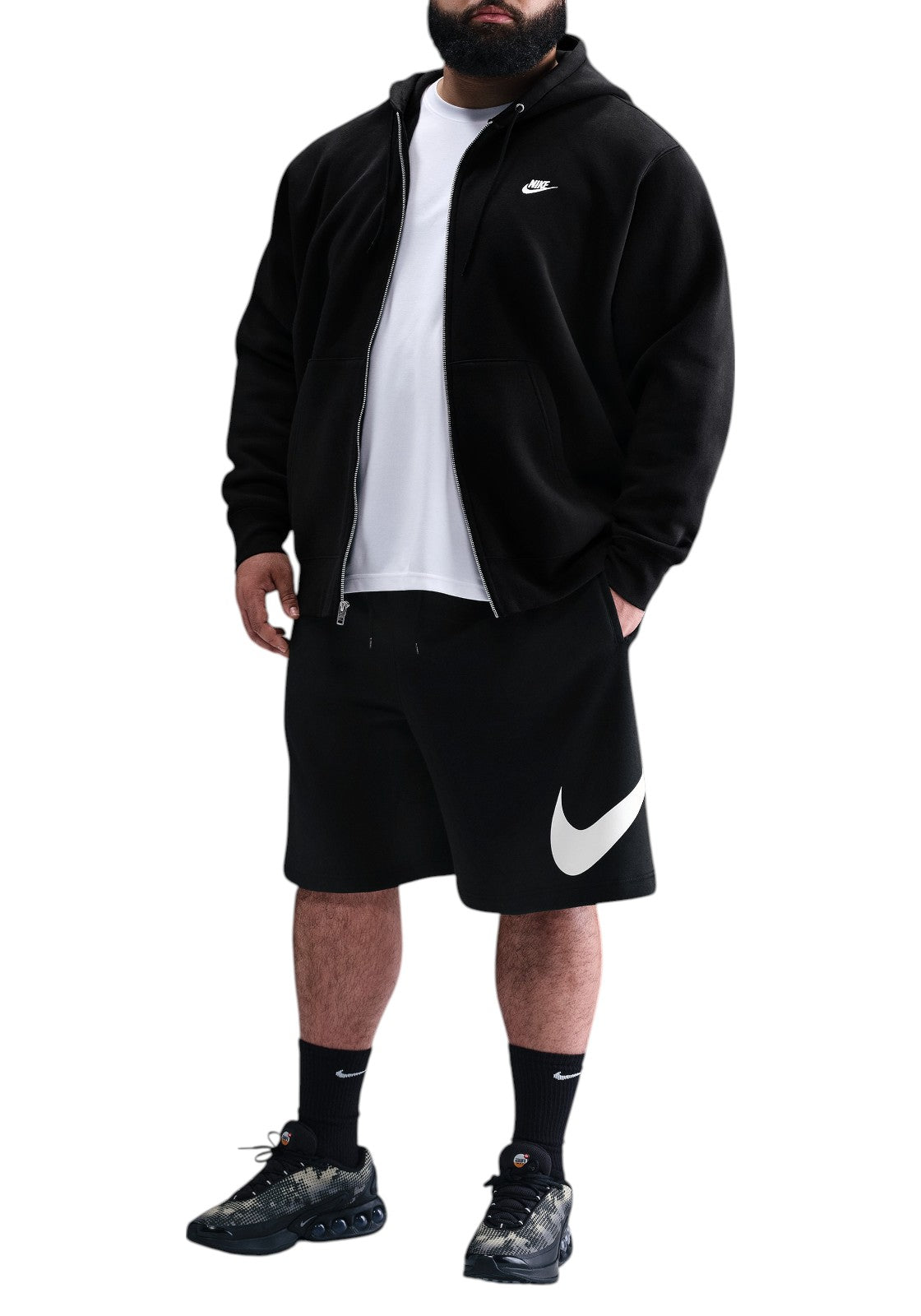PANTALONCINI Nero/bianco Nike