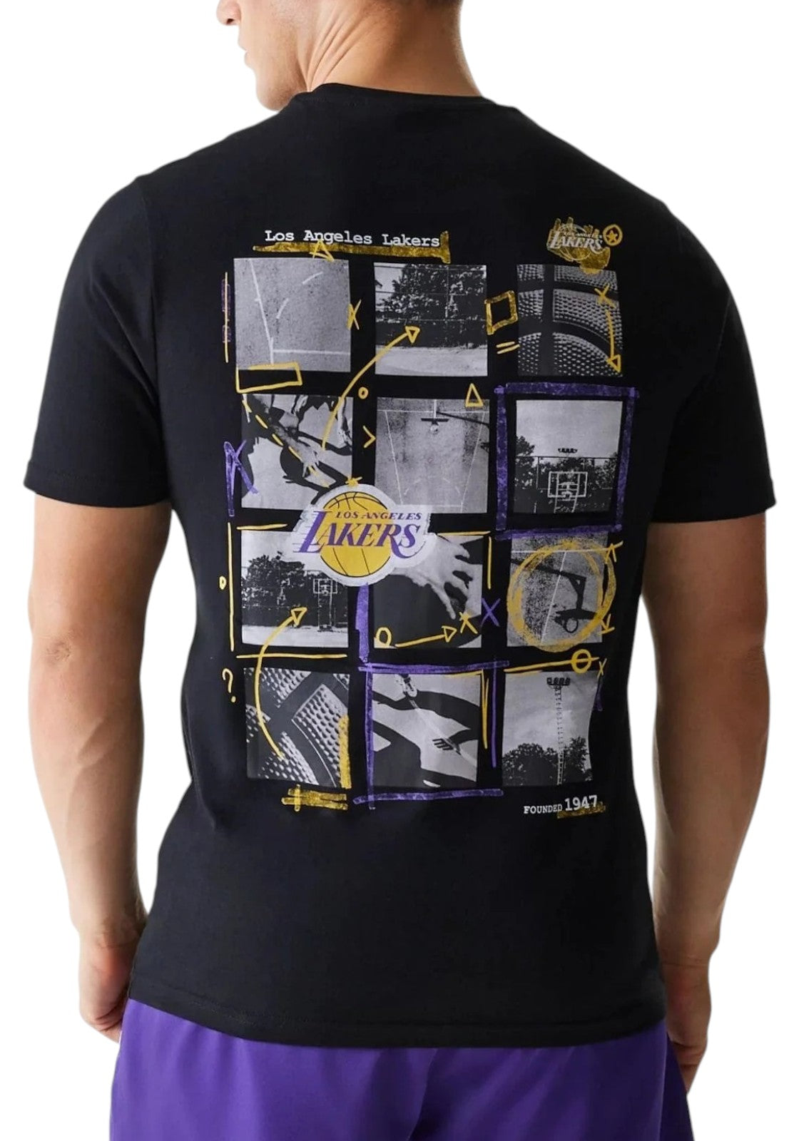 T-SHIRT E CANOTTE Nero/viola New Era