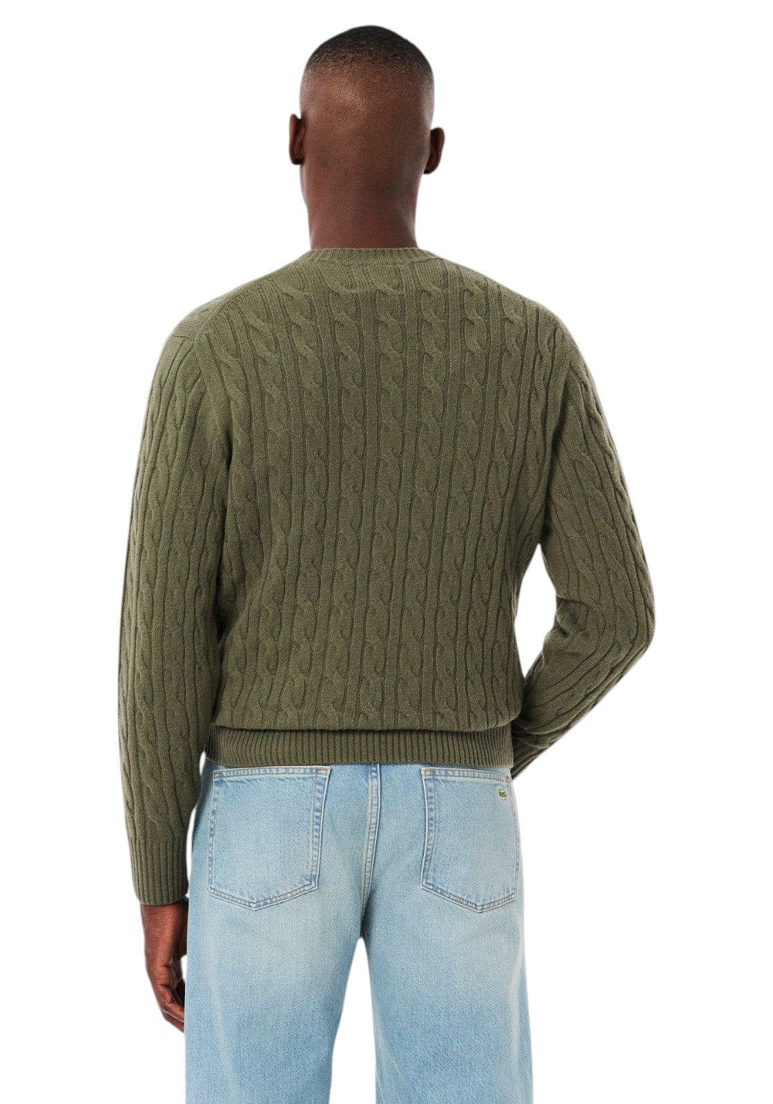 MAGLIONI E POLO Verde Militare Lacoste