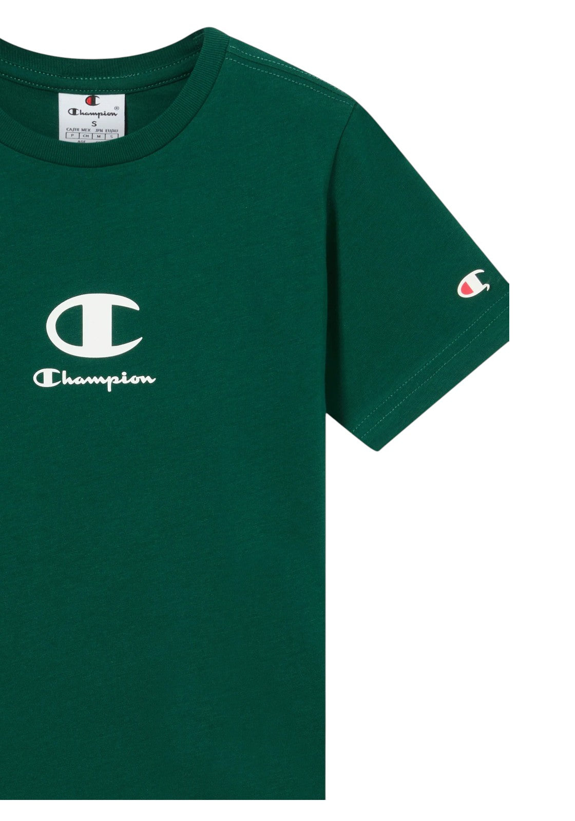 T-SHIRT E CANOTTE Verde/bianco Champion