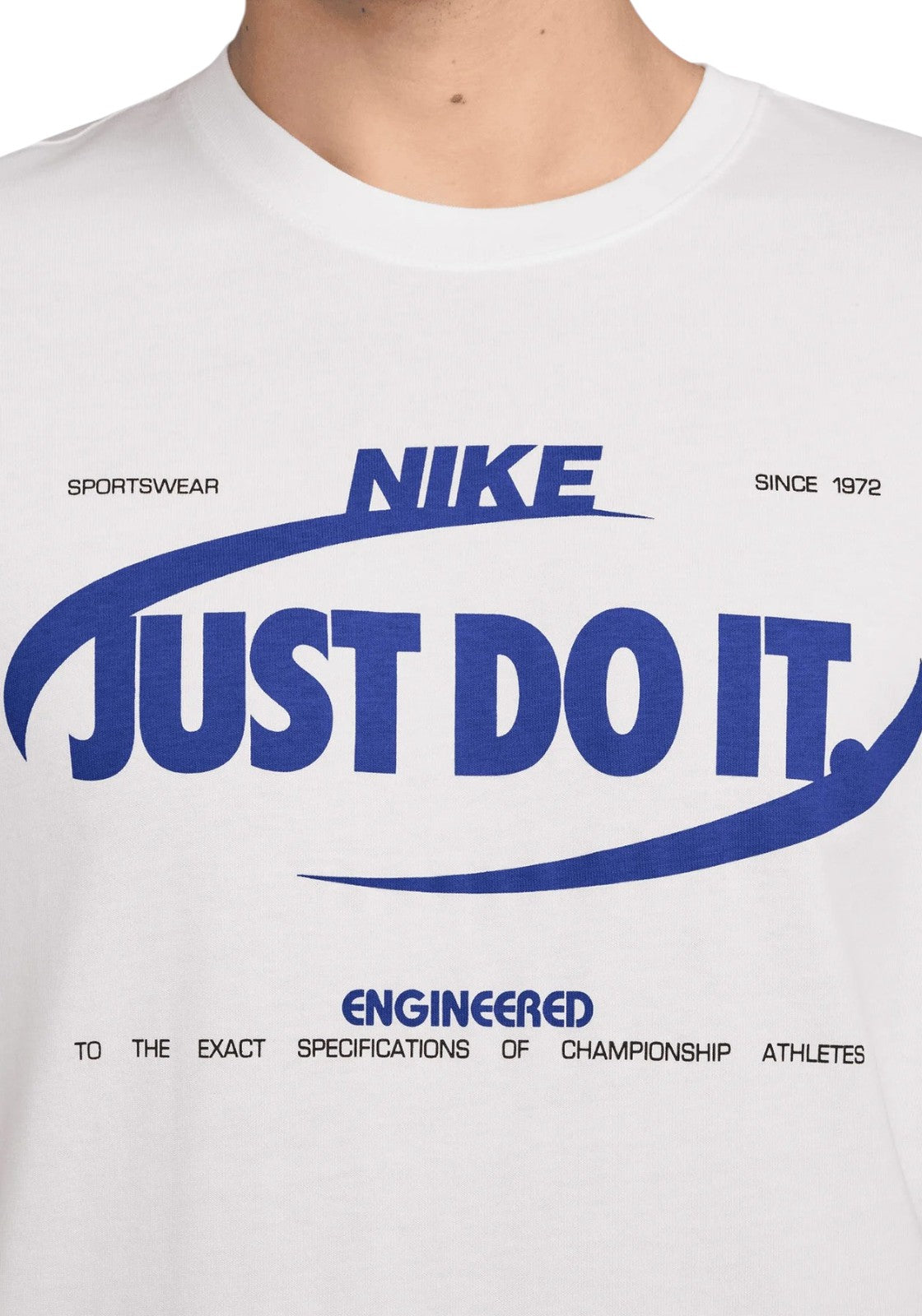 T-SHIRT E CANOTTE Bianco/azzurro Nike