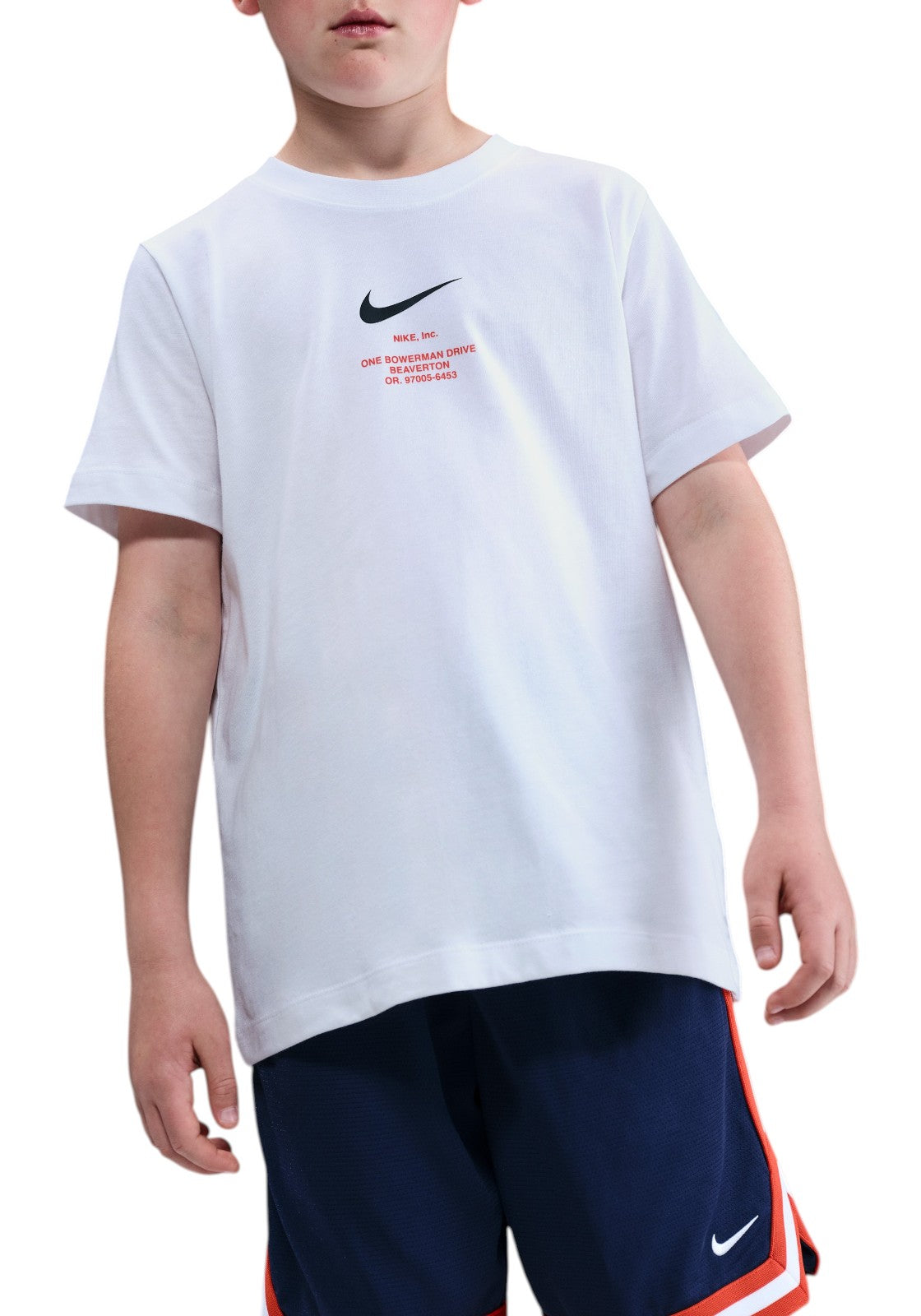 T-SHIRT E CANOTTE Bianco/nero Nike