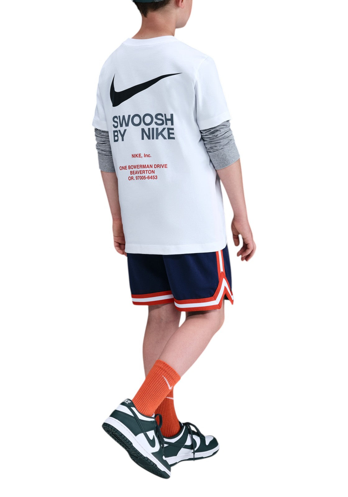 T-SHIRT E CANOTTE Bianco/nero Nike