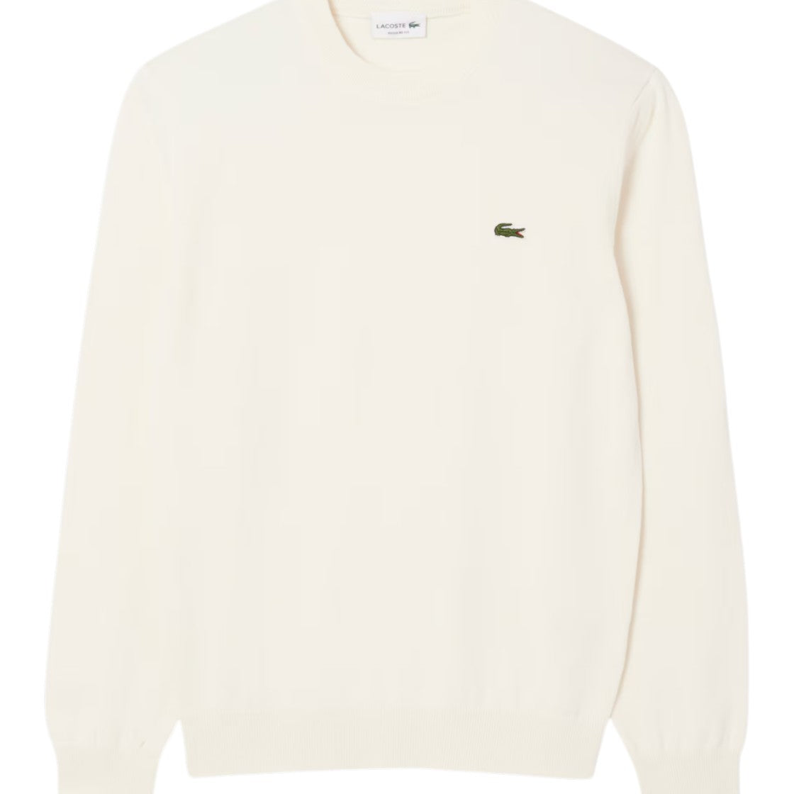 MAGLIONI E POLO Natural White Lacoste