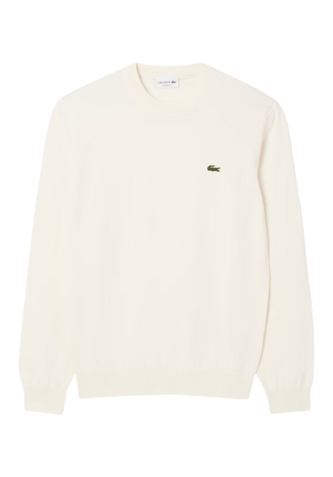 MAGLIONI E POLO Natural White Lacoste