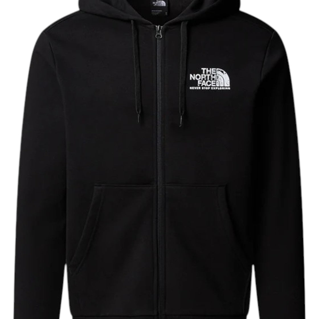 FELPE Nero/bianco The North Face