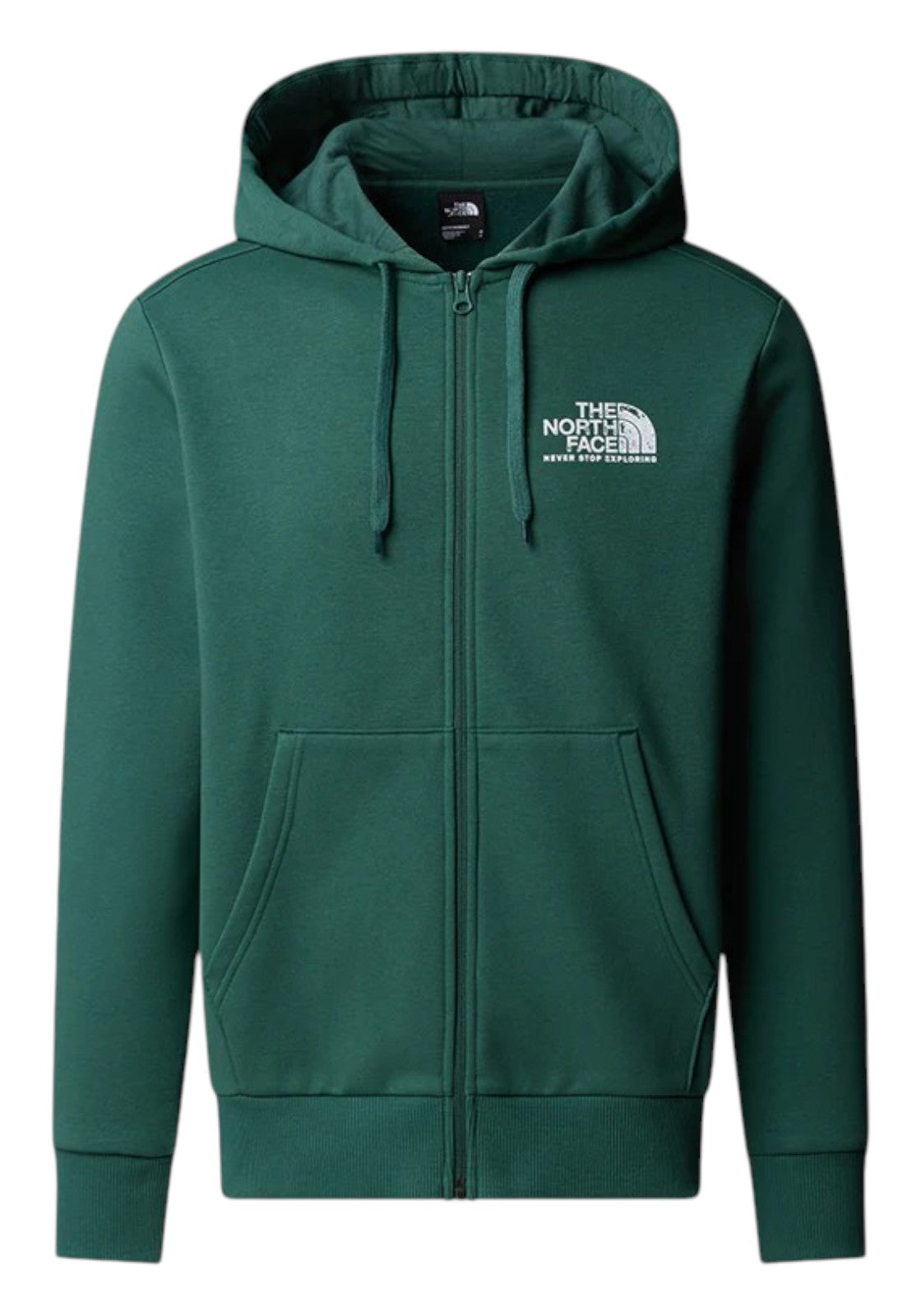 FELPE Verde/bianco The North Face