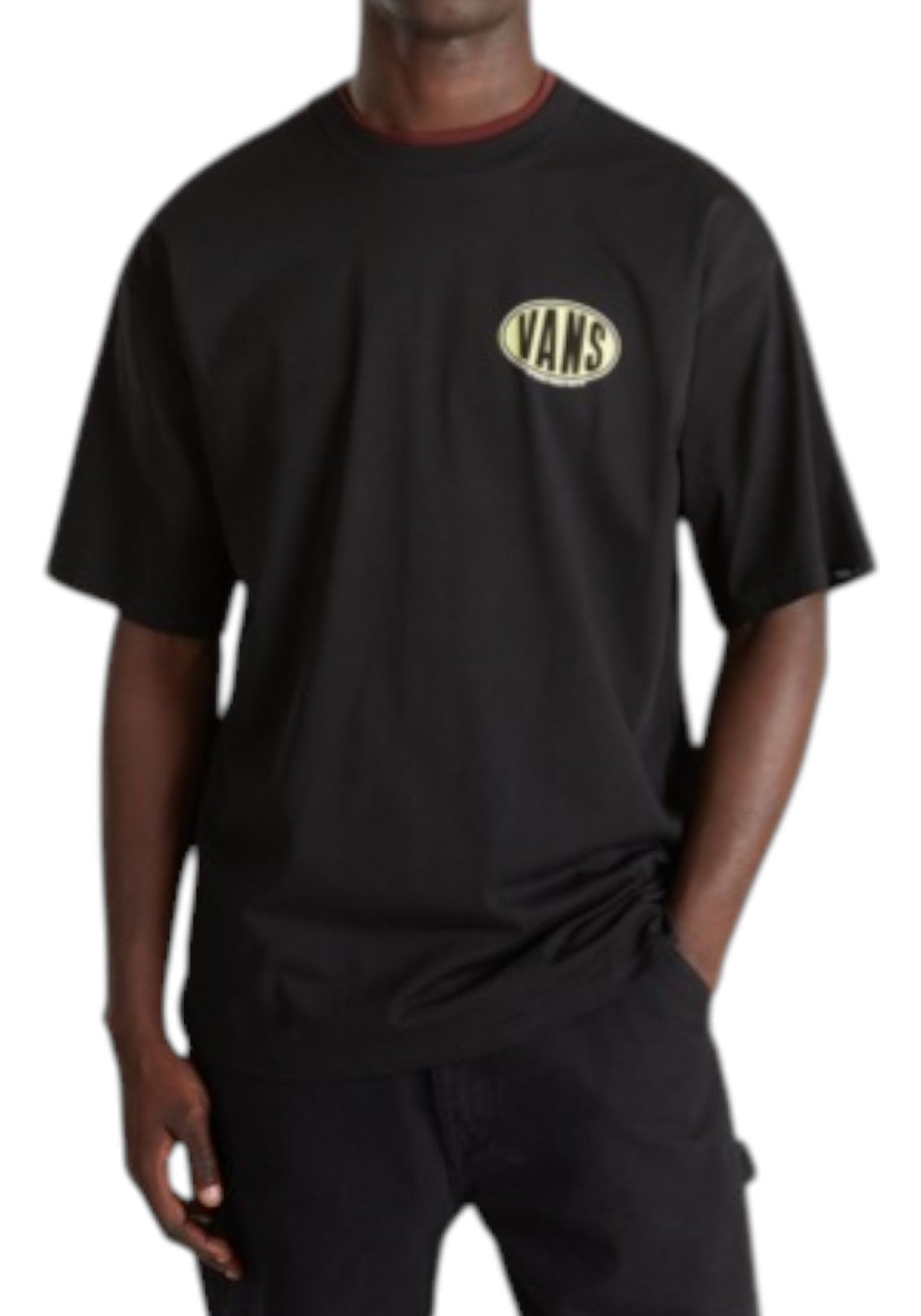 T-SHIRT E CANOTTE Nero/verde Vans