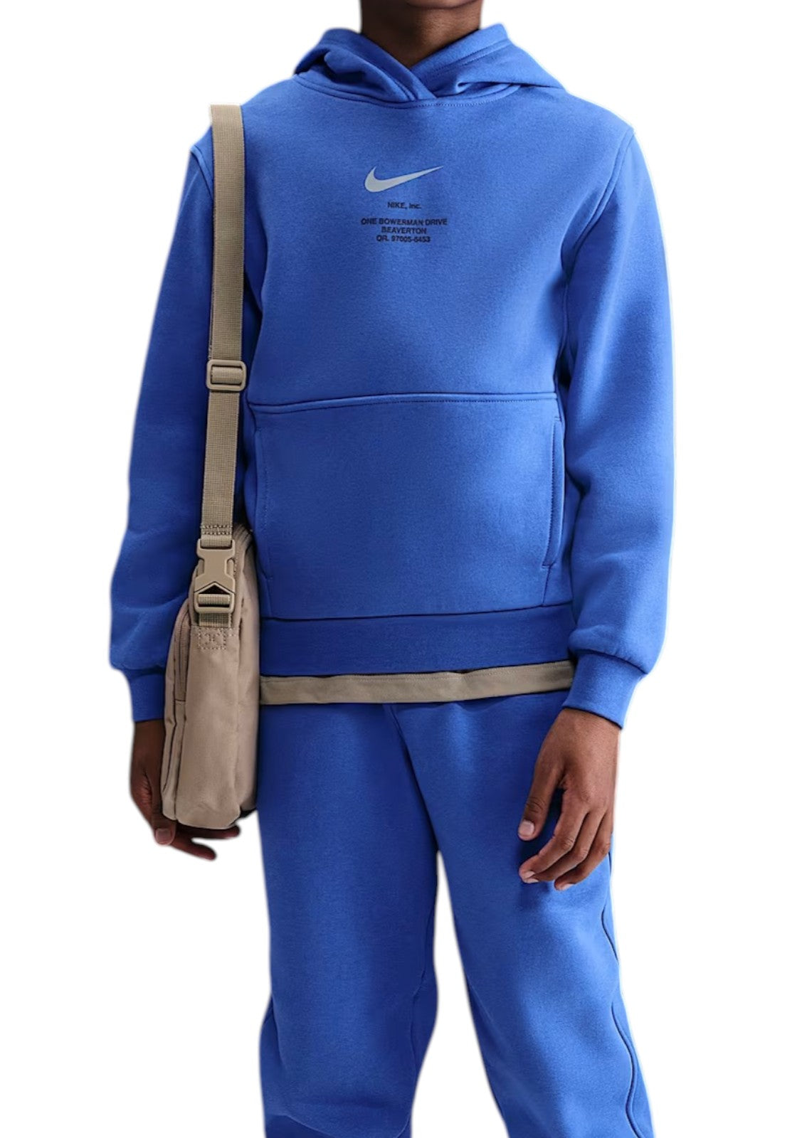 FELPE Azzurro/nero Nike