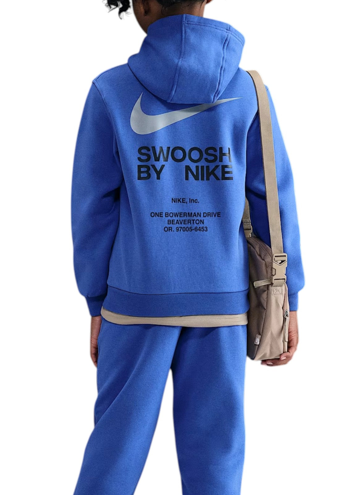 FELPE Azzurro/nero Nike