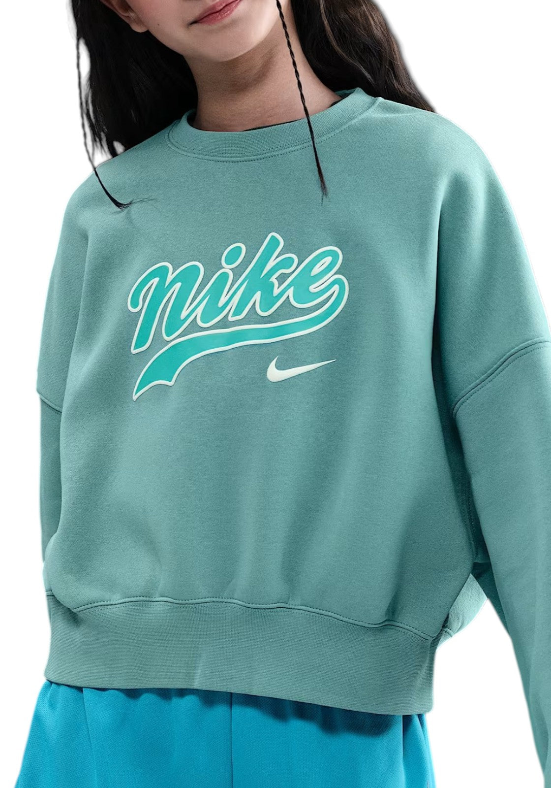 FELPE Verde Salvia Nike