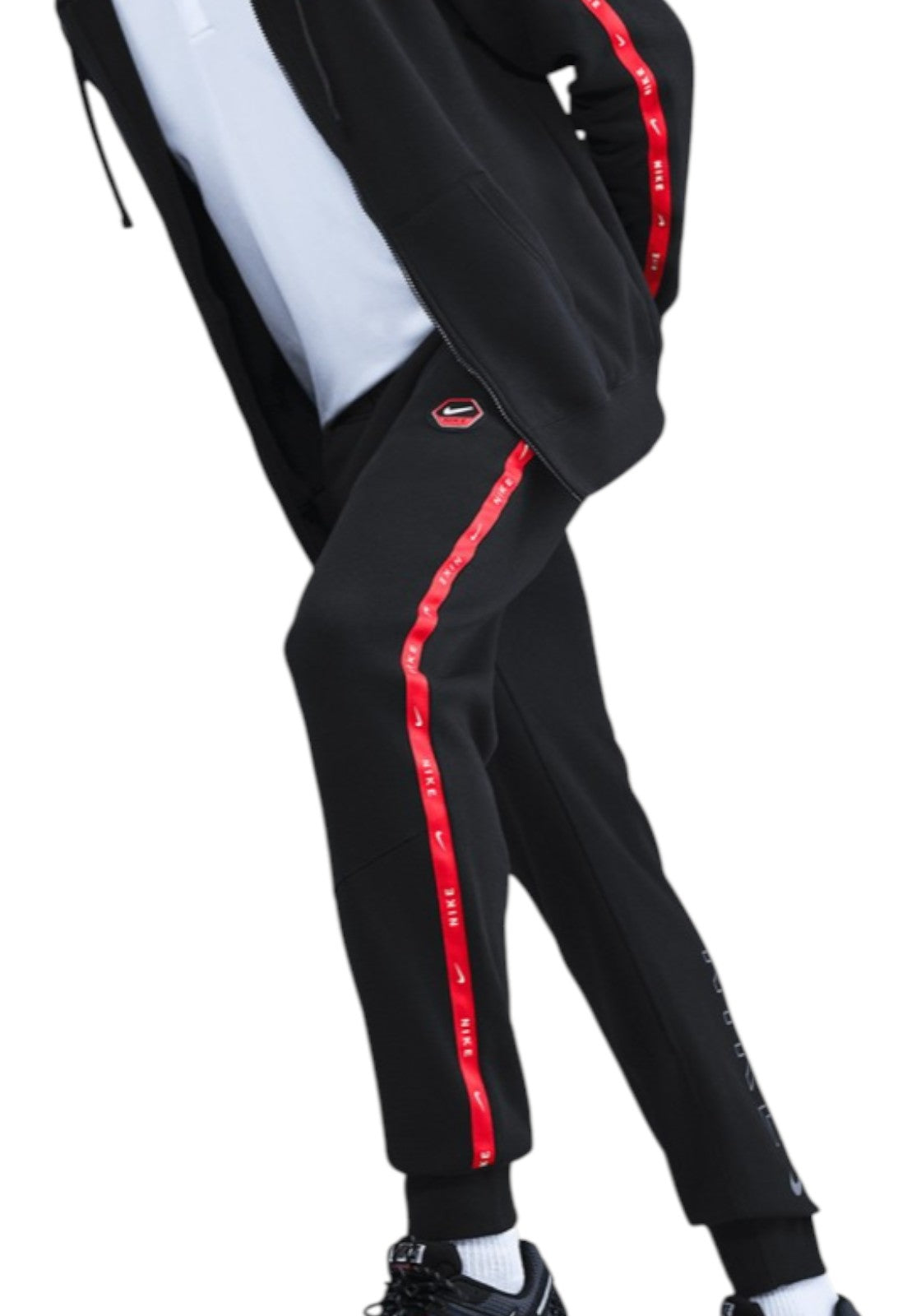 PANTALONI Nero/rosso Nike