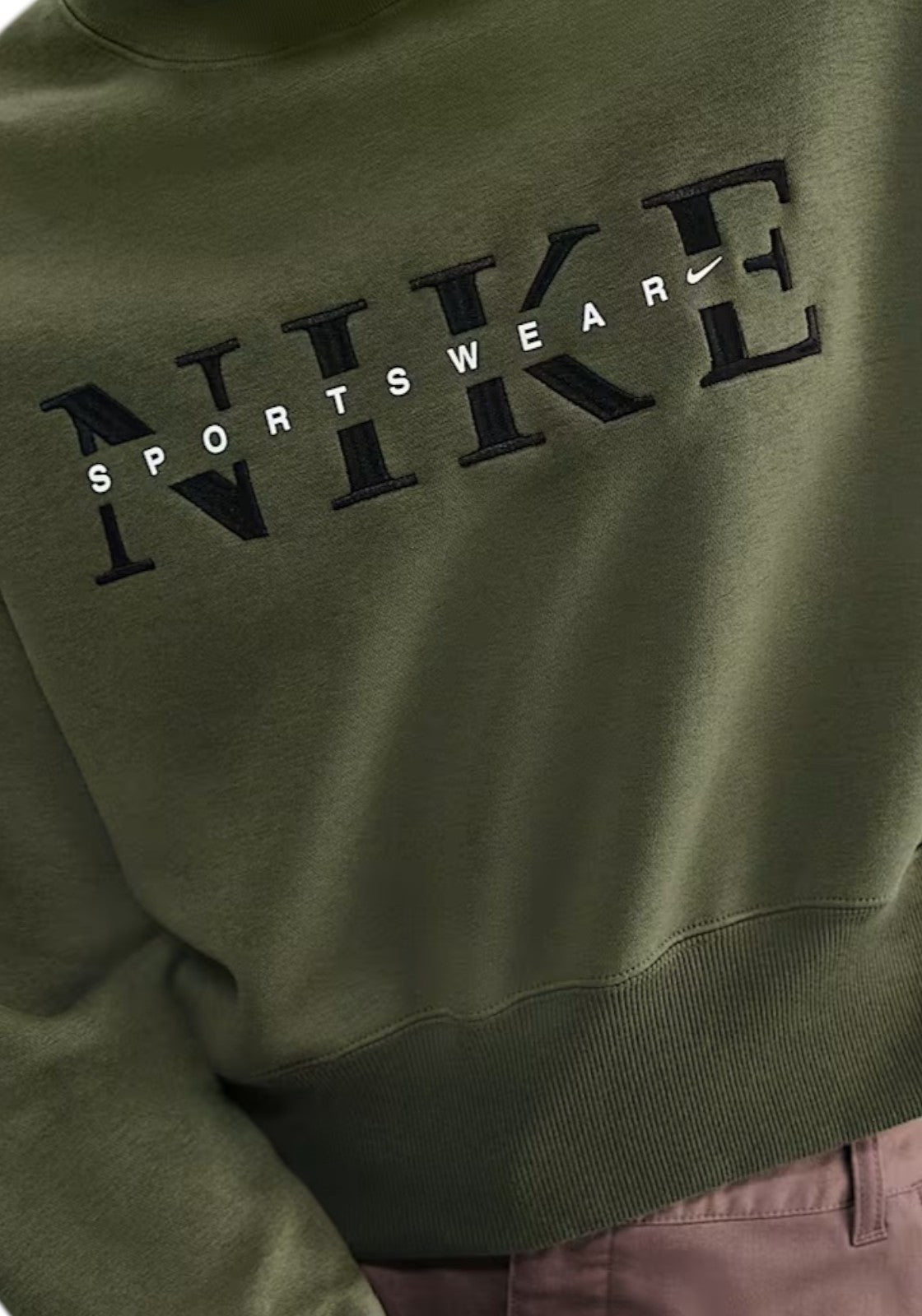 FELPE Verde/nero Nike