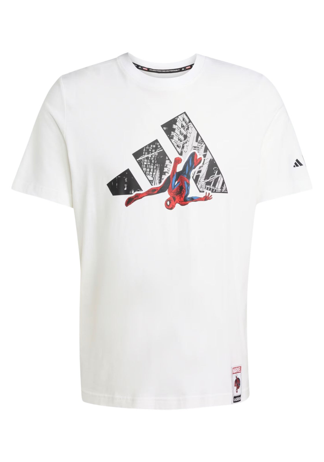 T-SHIRT E CANOTTE Bianco/nero Adidas