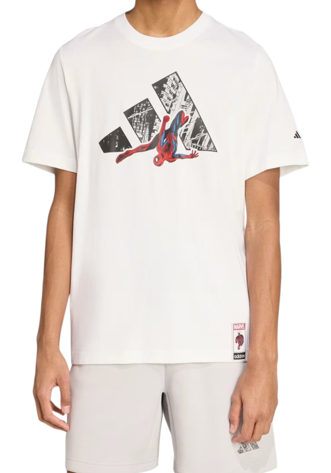 T-SHIRT E CANOTTE Bianco/nero Adidas