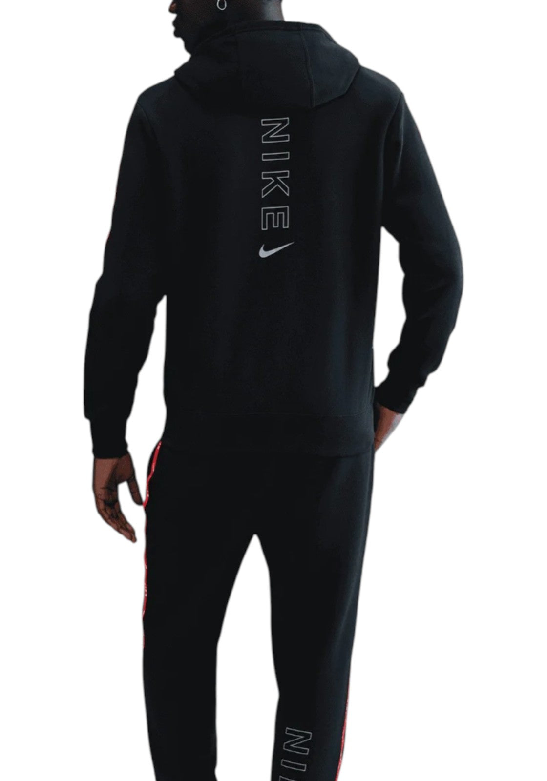 FELPE Nero/rosso Nike