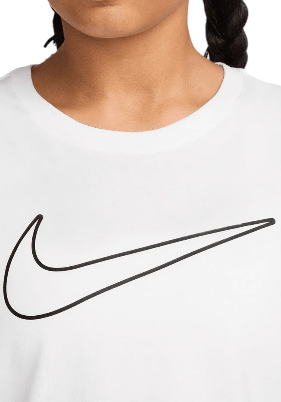 T-SHIRT E CANOTTE Bianco/nero Nike