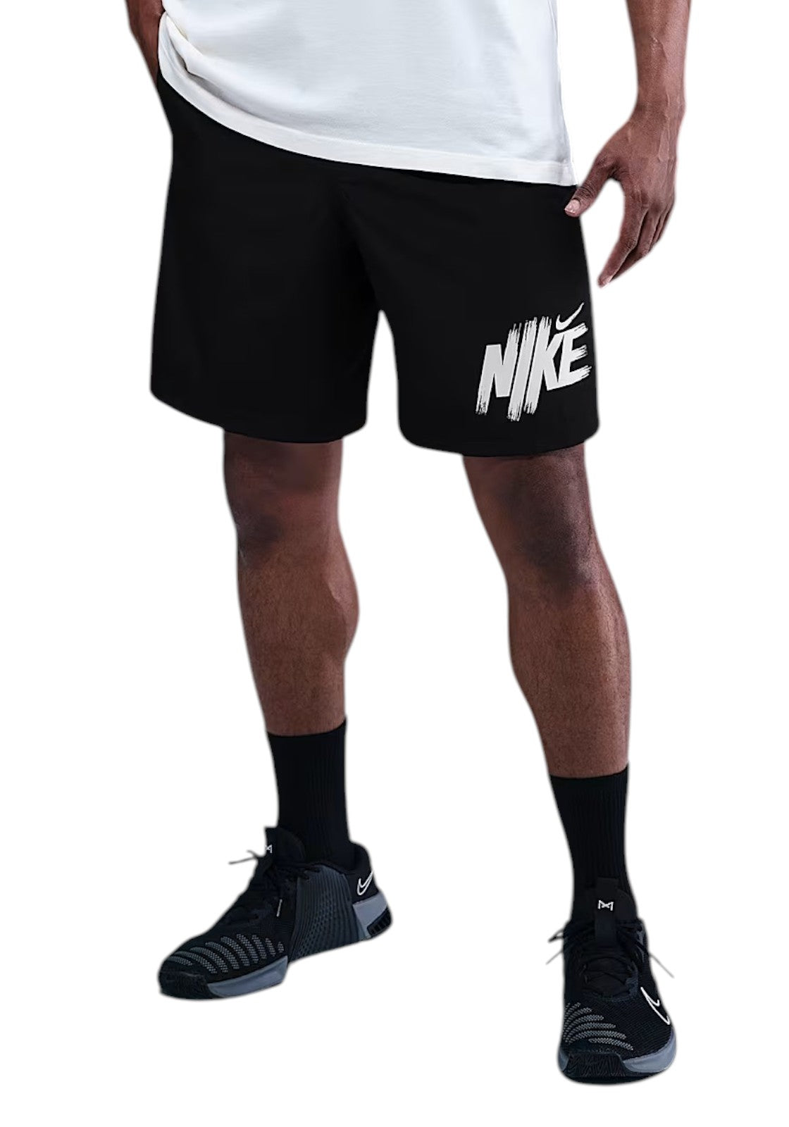 PANTALONCINI Nero/bianco Nike