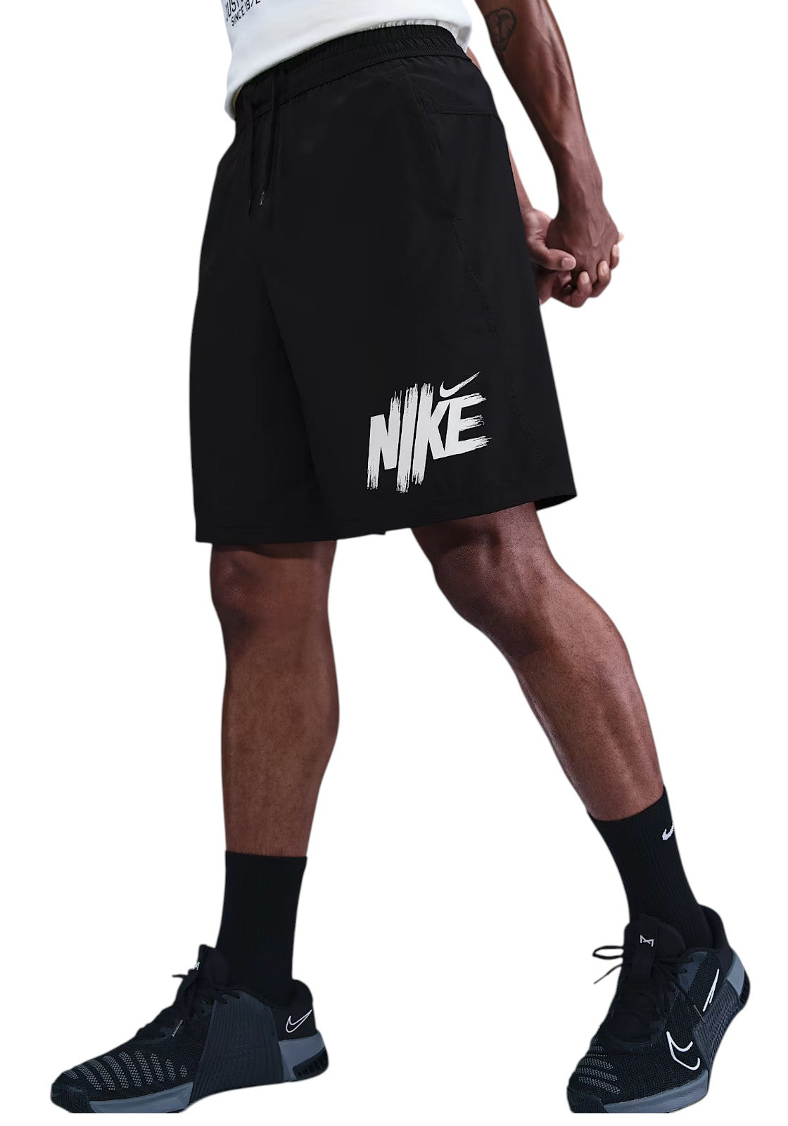 PANTALONCINI Nero/bianco Nike