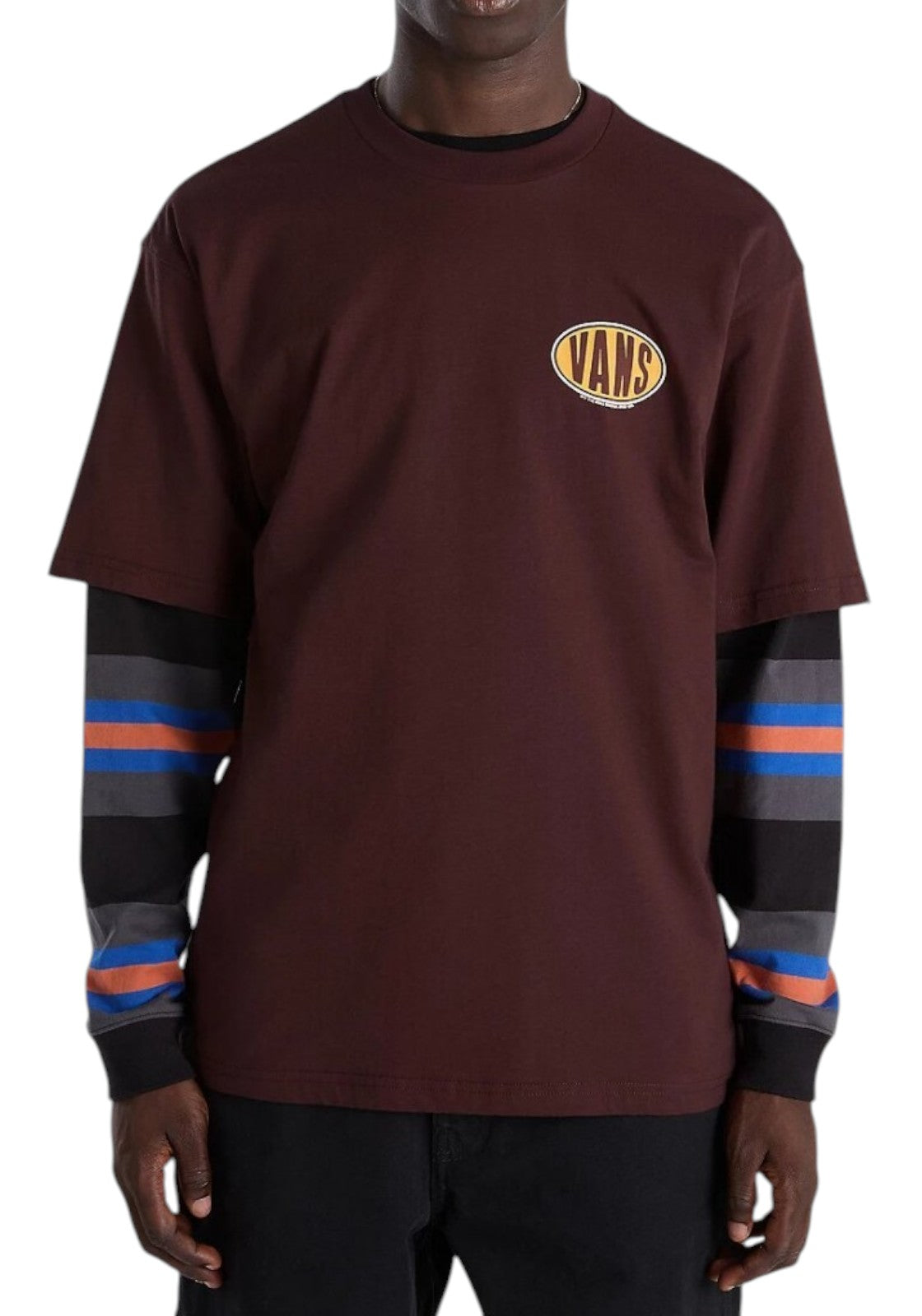 T-SHIRT E CANOTTE Marrone/arancio Vans