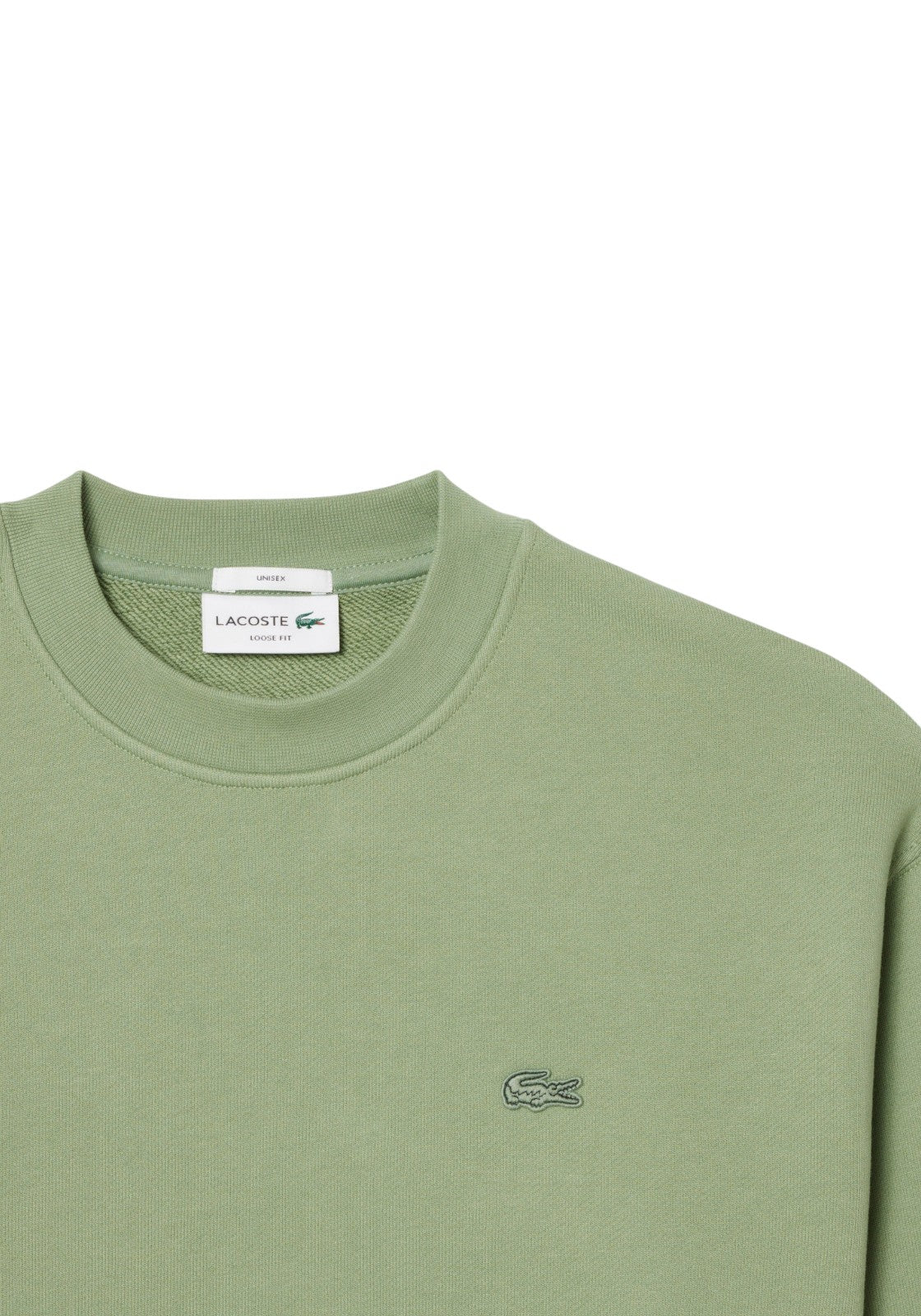 FELPE Verde Salvia Lacoste