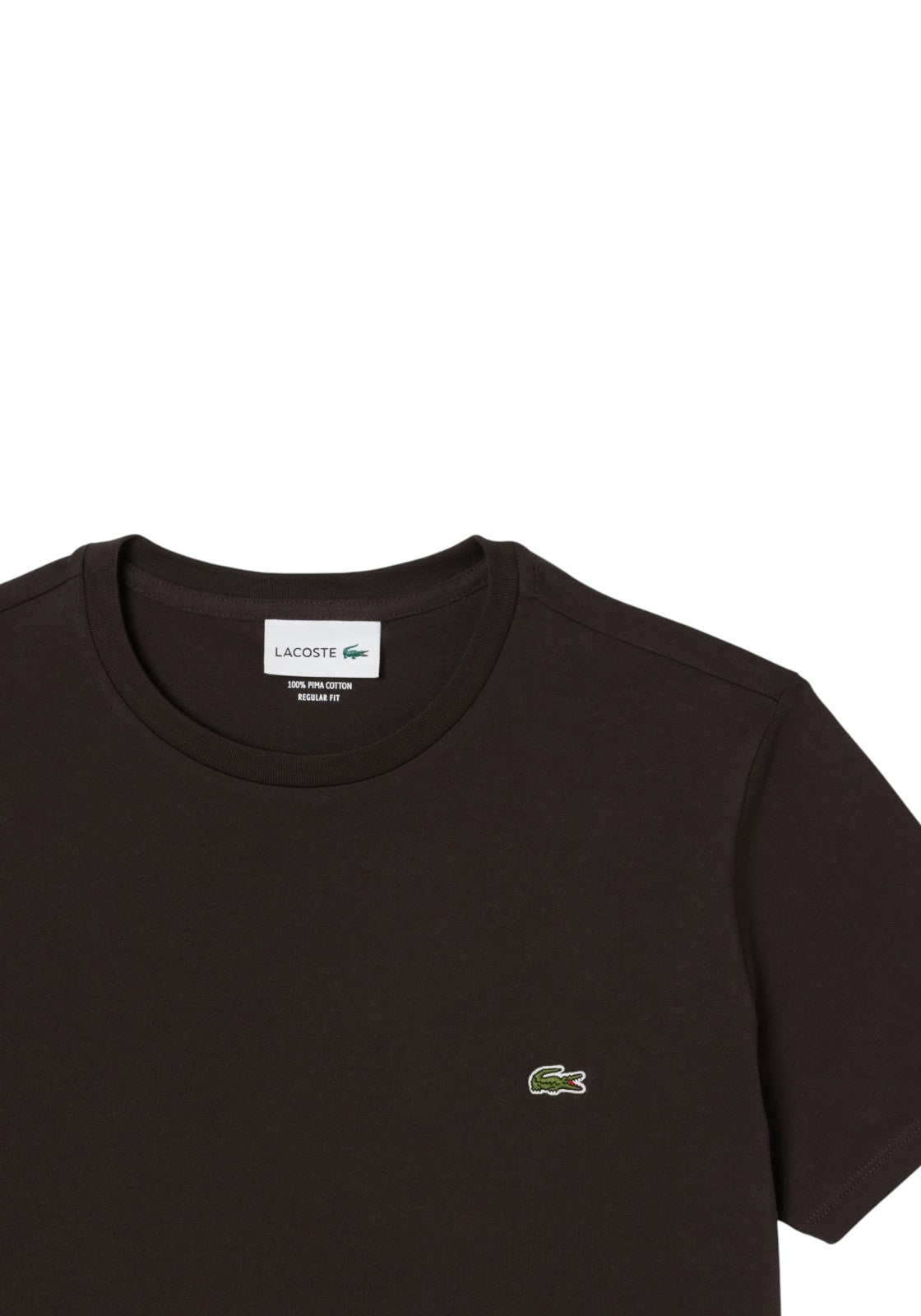 T-SHIRT E CANOTTE Marrone Lacoste