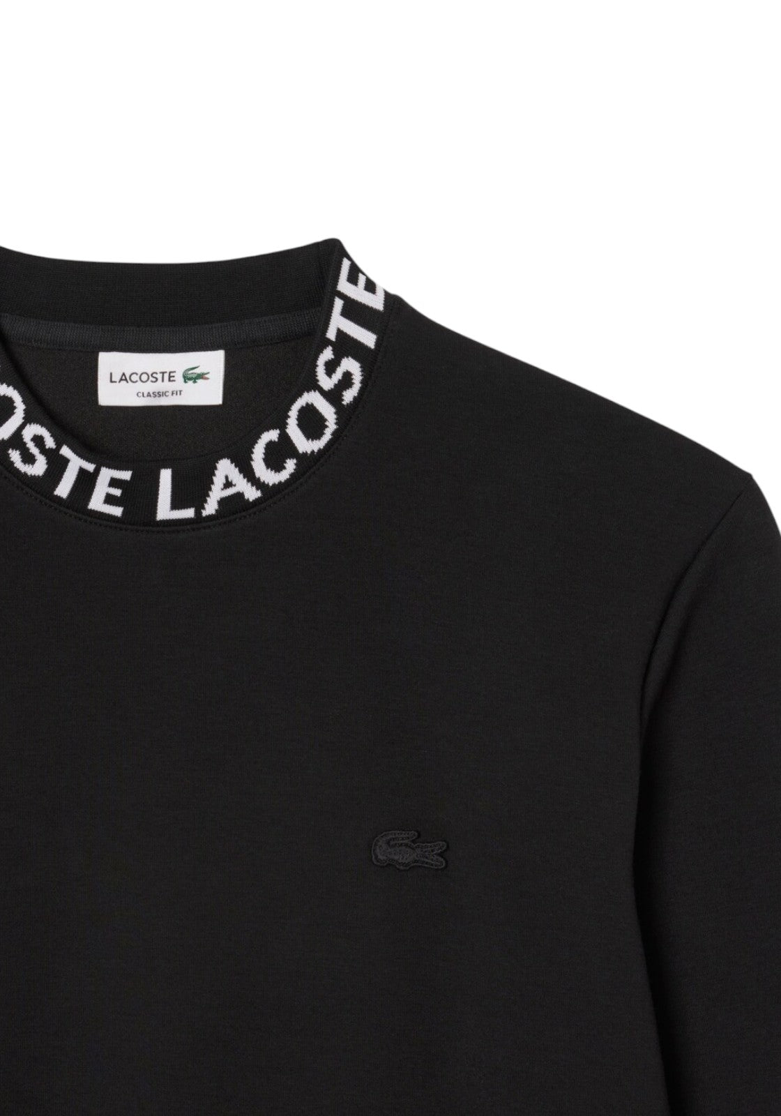 FELPE Nero/bianco Lacoste